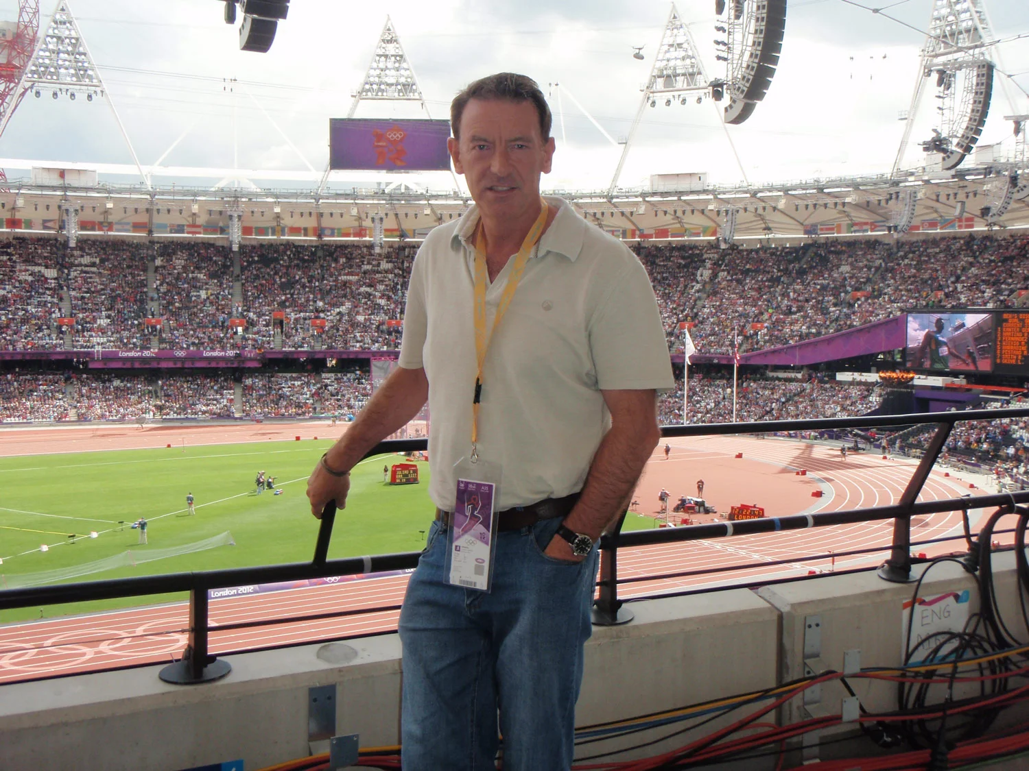 Photo: At the London Olympics Athletics, 2012