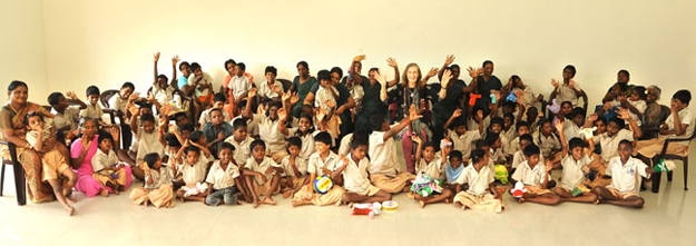 Photo: The school in Tamil Nadu, India