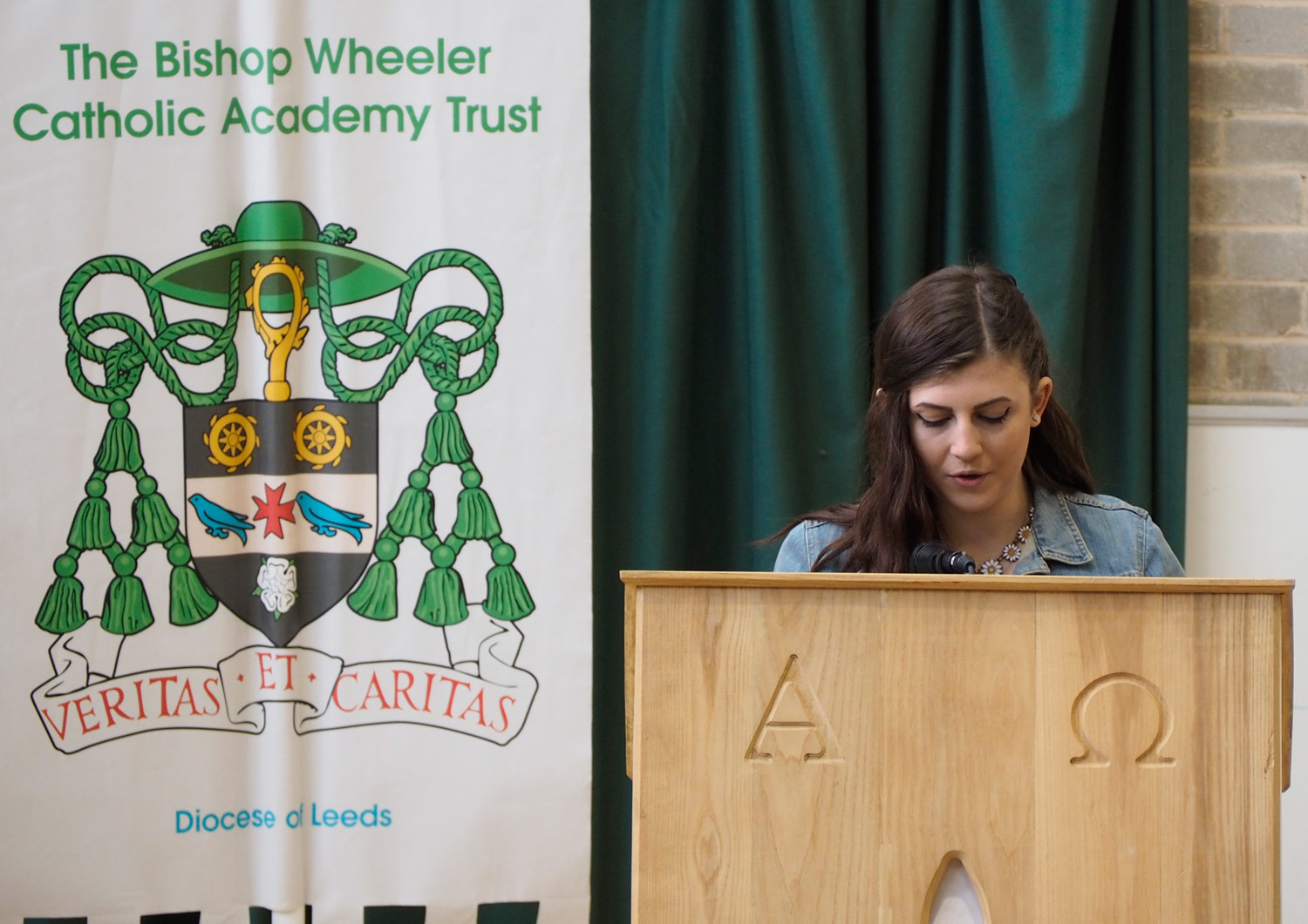 Photo: A reading from the letter of Saint Paul to the Colossians, by Sylvia Cullen, Year 9