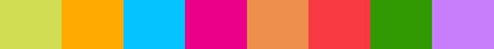 Our Values (colour bars)