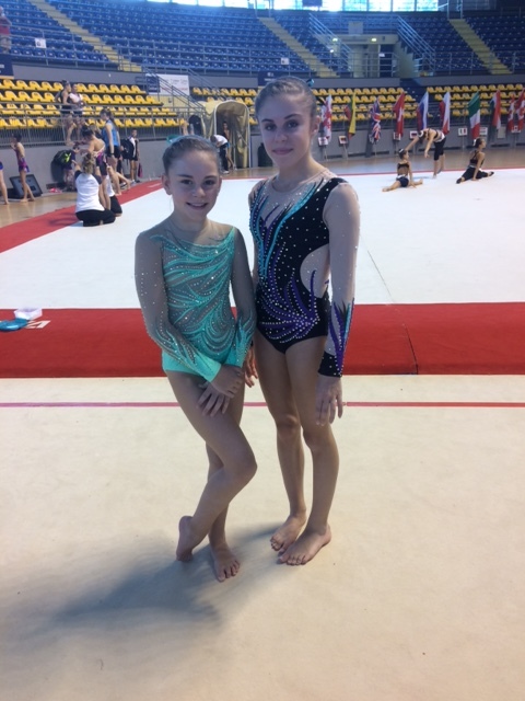 Photo: Well done Olivia and Sophie! We are very proud.