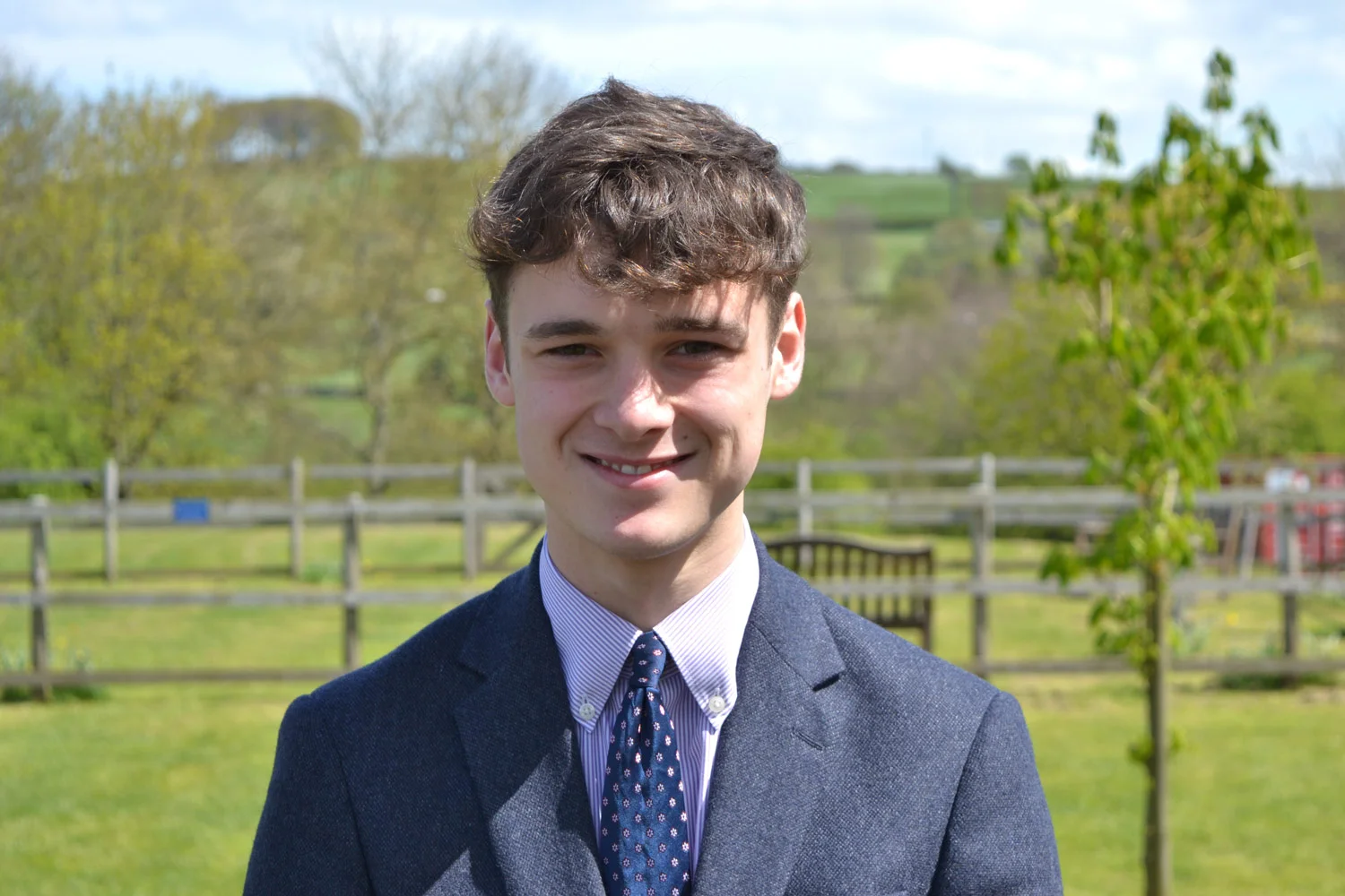 PHOTO: Francis is one of only thirty students to be selected for the course from the whole of Europe.