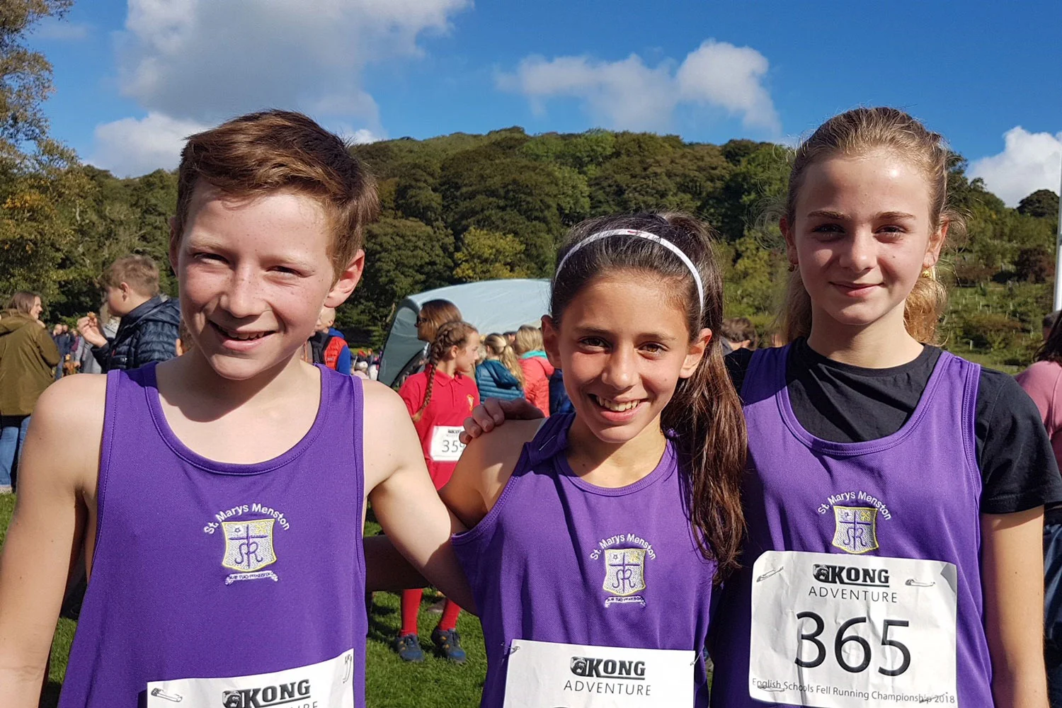 Fell Running at Giggleswick School in Settle, North Yorkshire