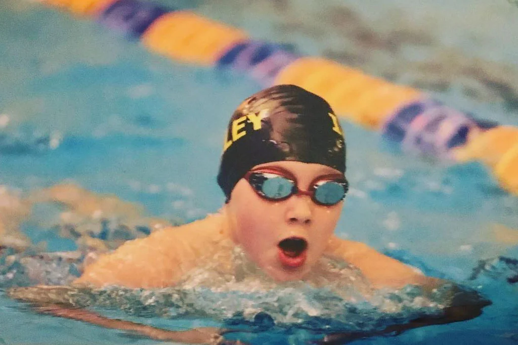 Photo: George at the City of Leeds Swimming Gala