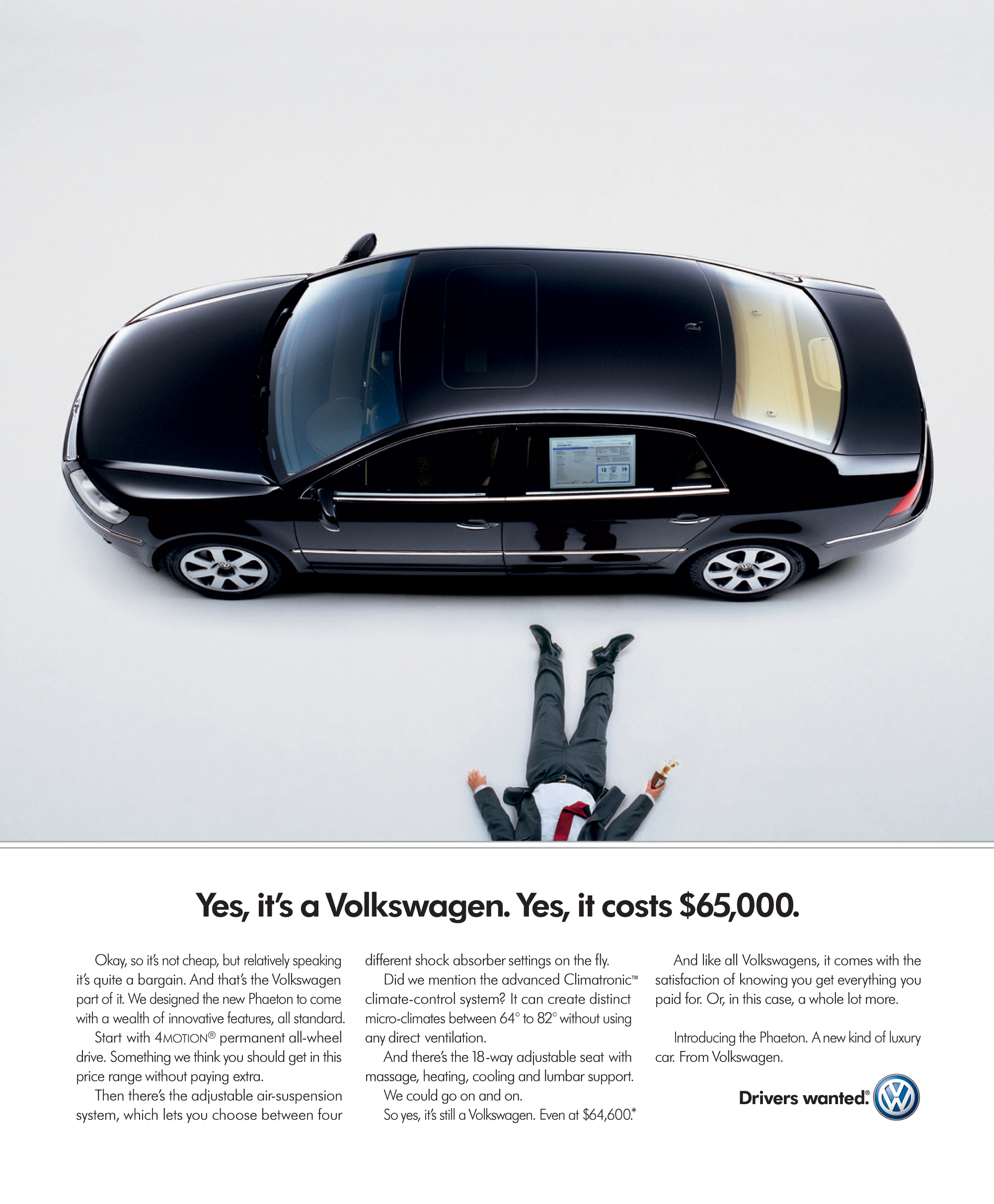 Yes, it cost $65,000