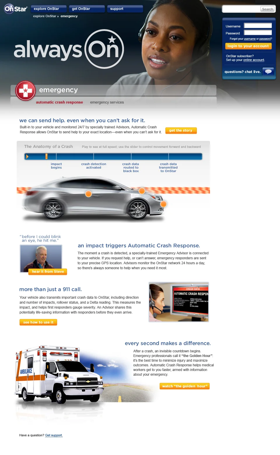 Automatic Crash Response