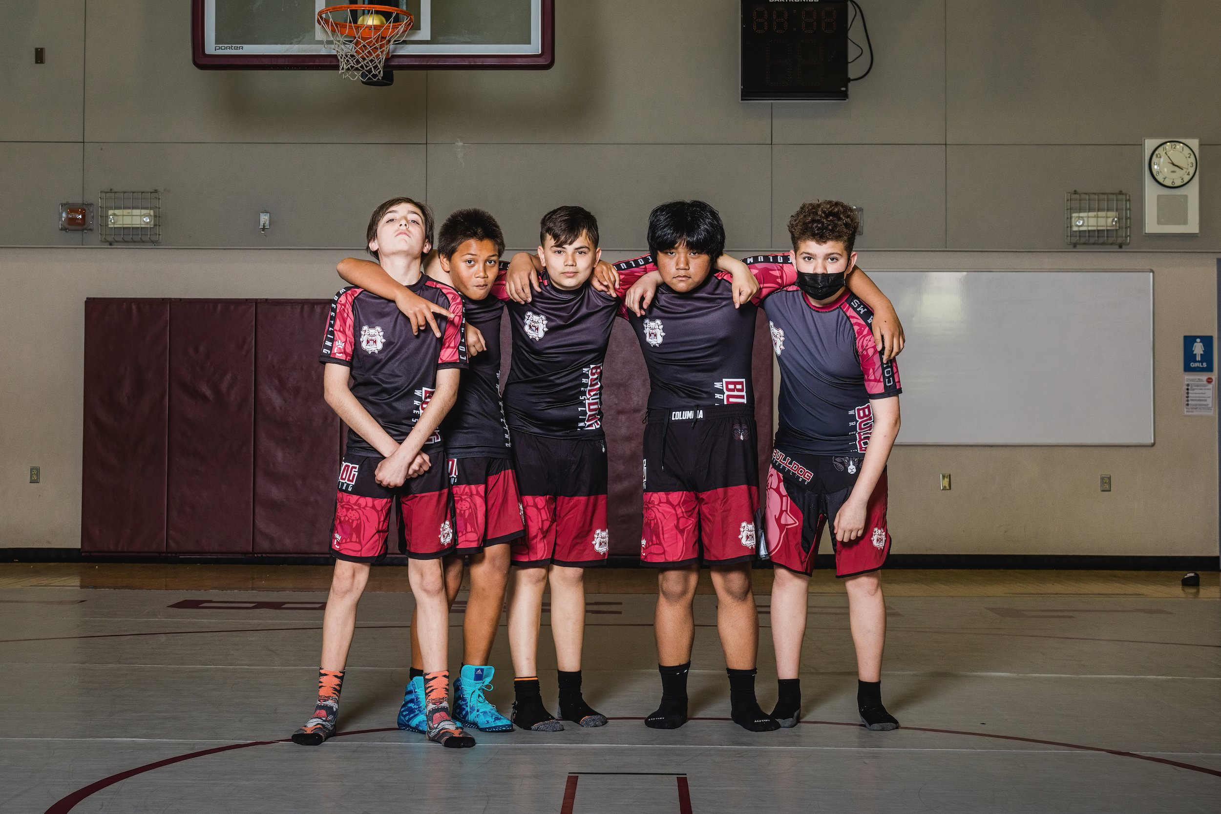 2021-2022 CMS 6th Grade Boys Wrestlers