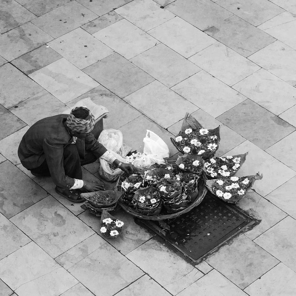 preparing the offerings