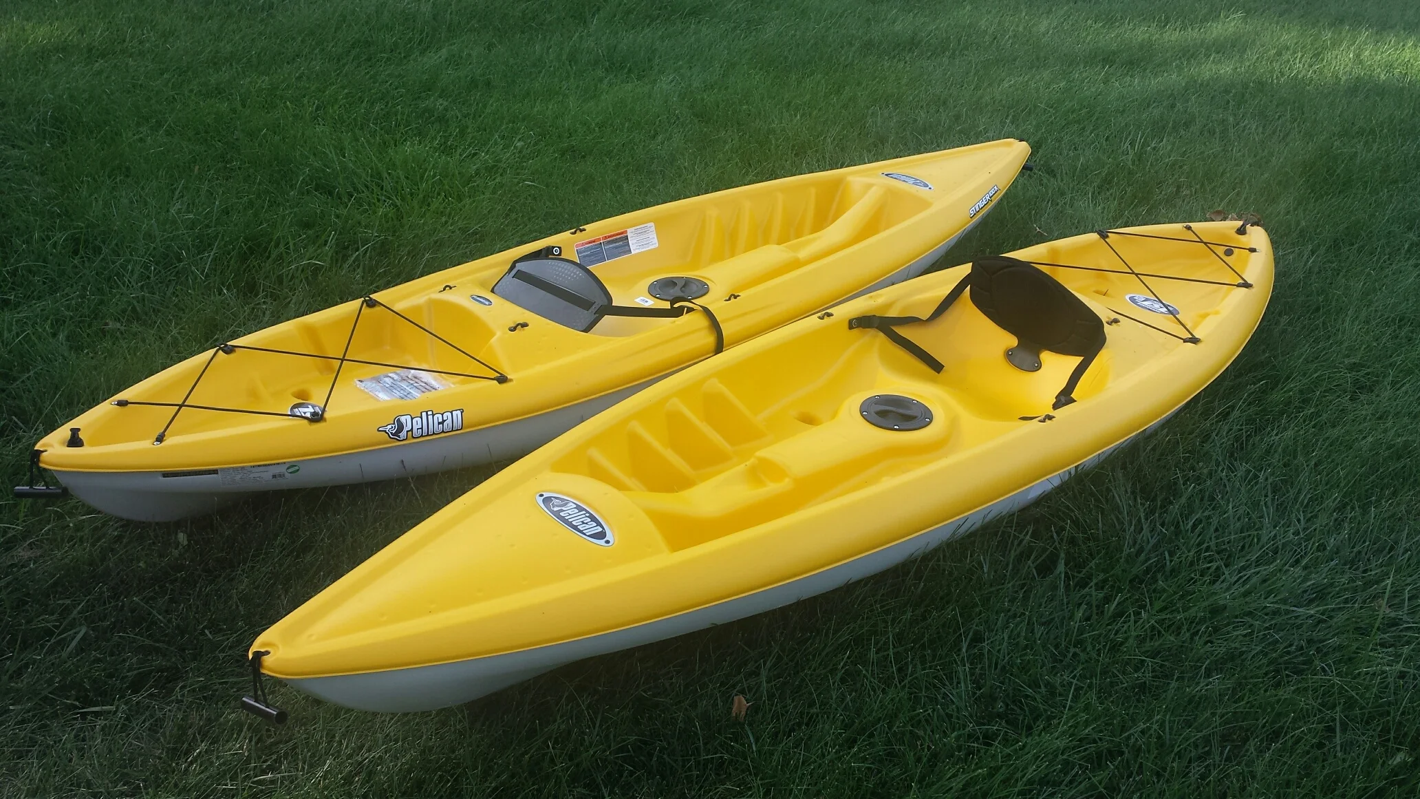 2 of our Sit-On Kayaks