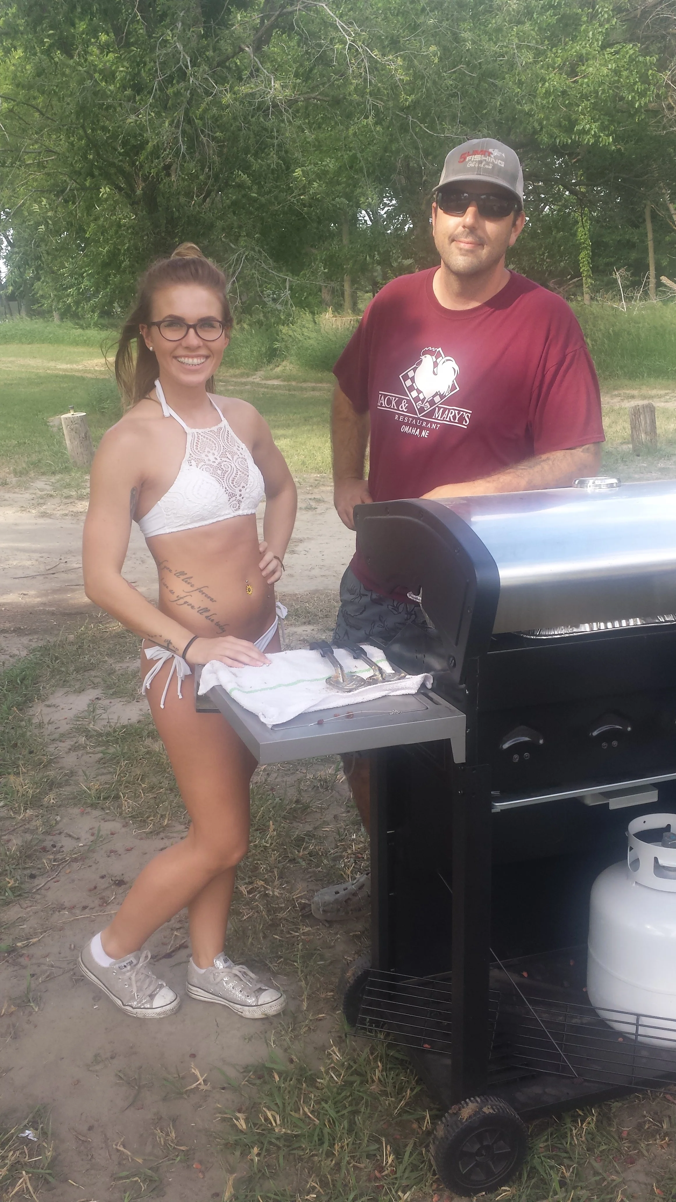 Kip & Victoria making sure they fill your belly