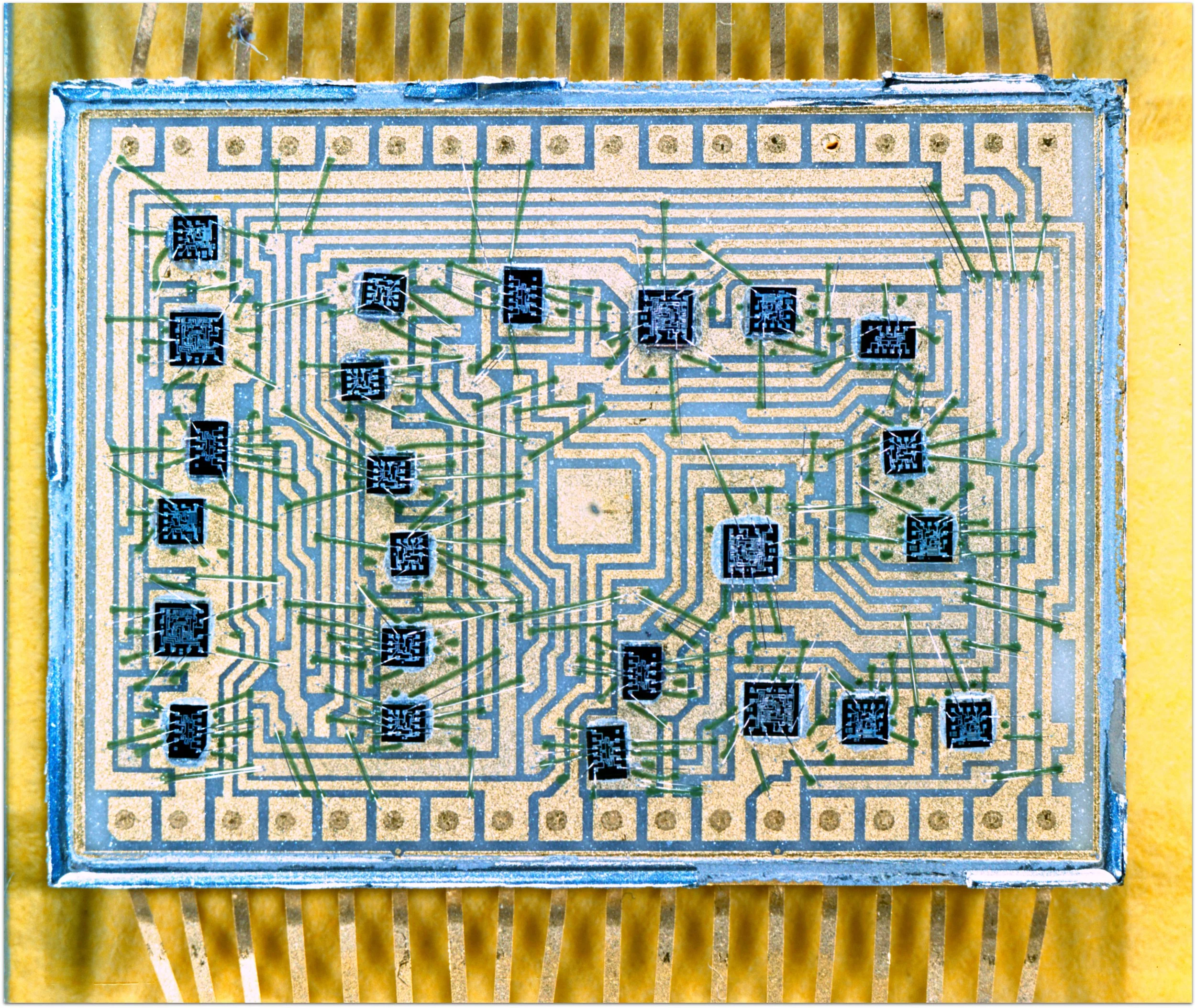Vintage computer chips
