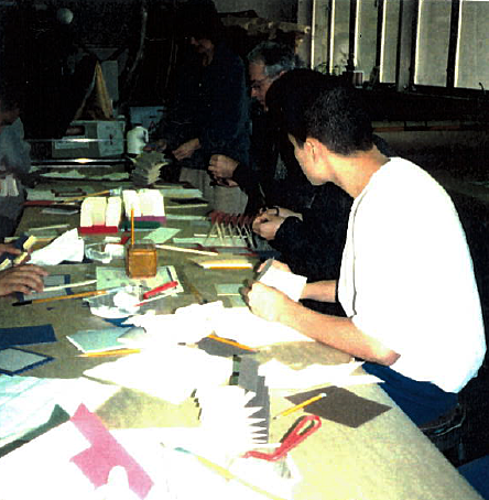 Wards making books.