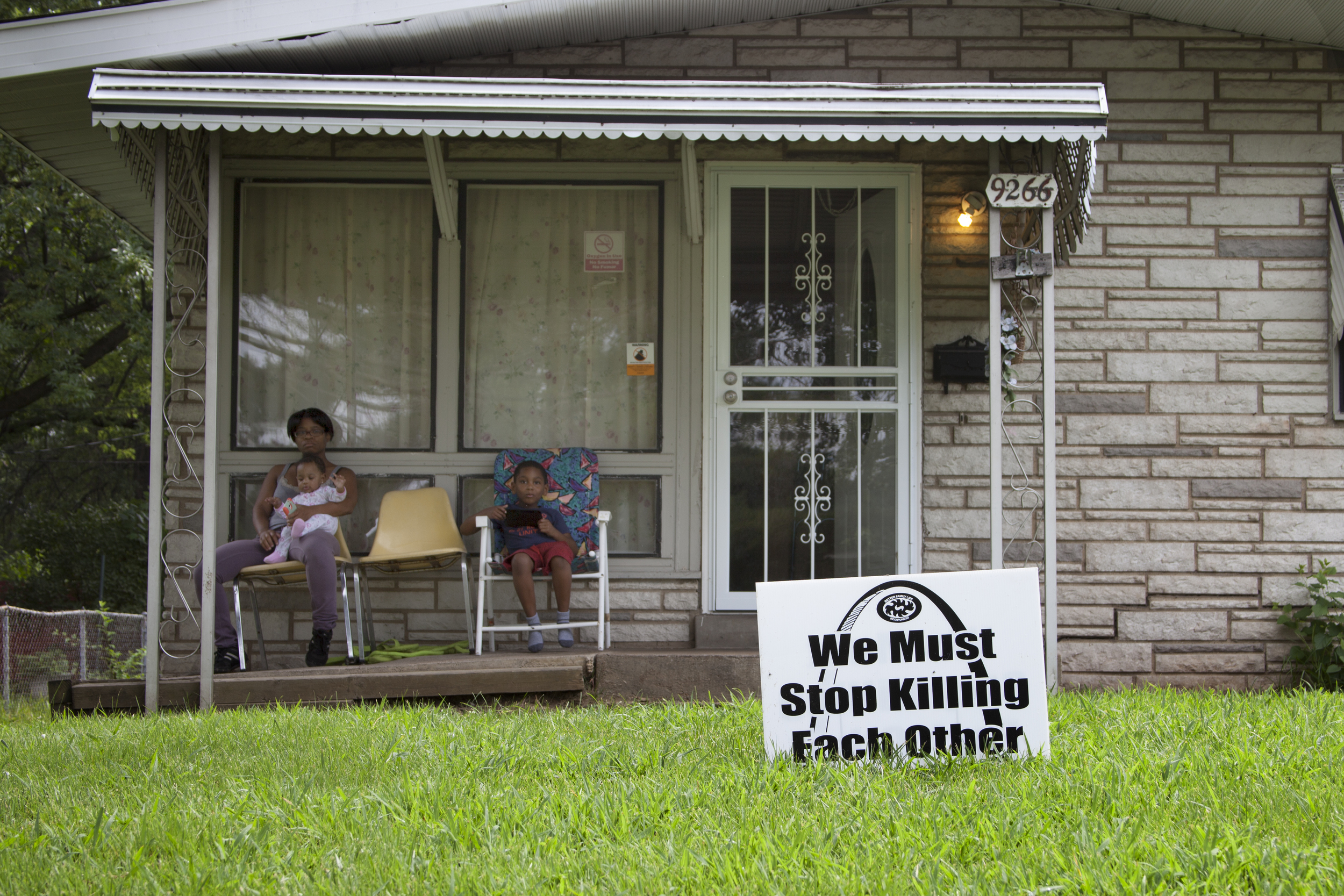 "We Must Stop Killing Each Other", Ferguson , 2015