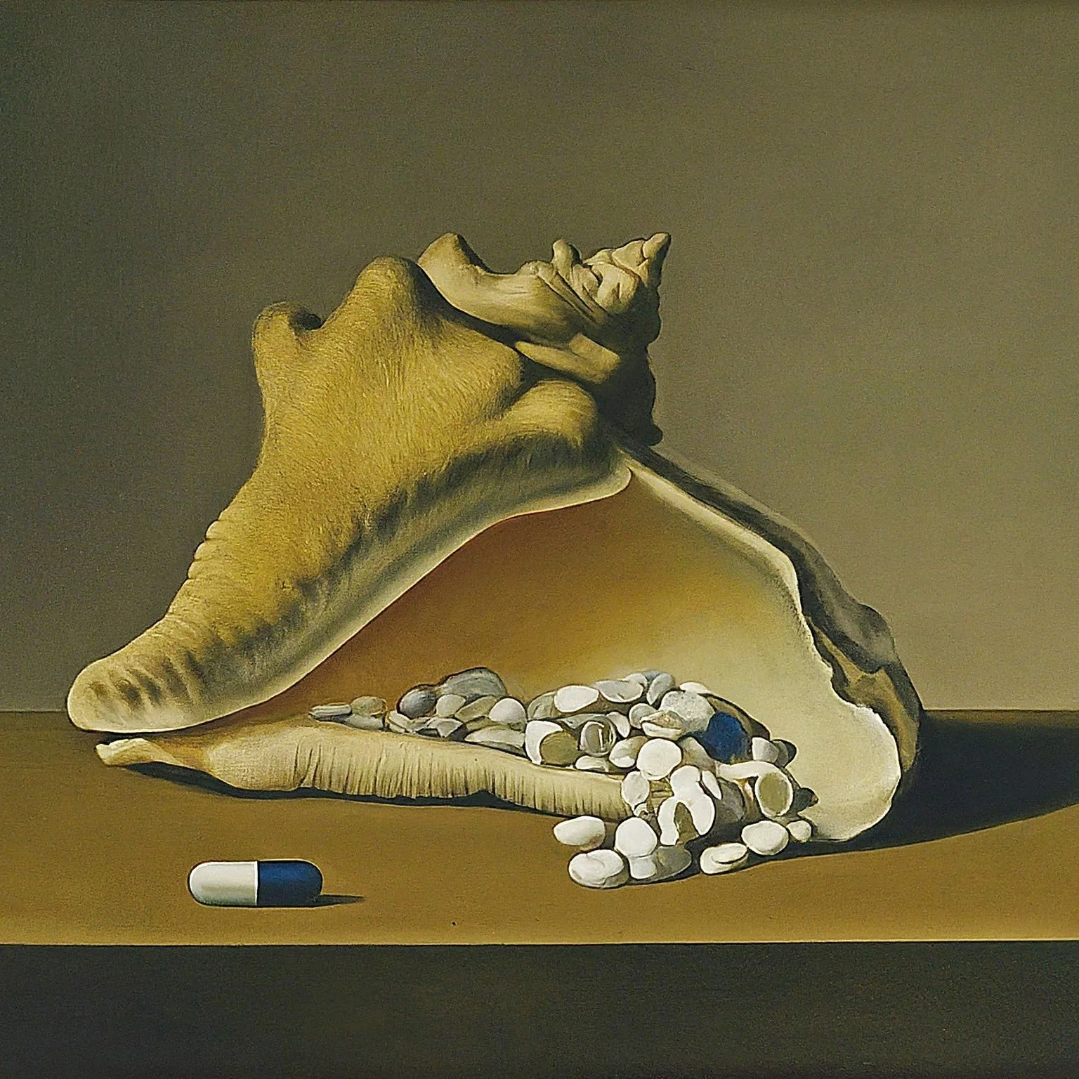 Shell of Life, Salvador Dalí, 1951