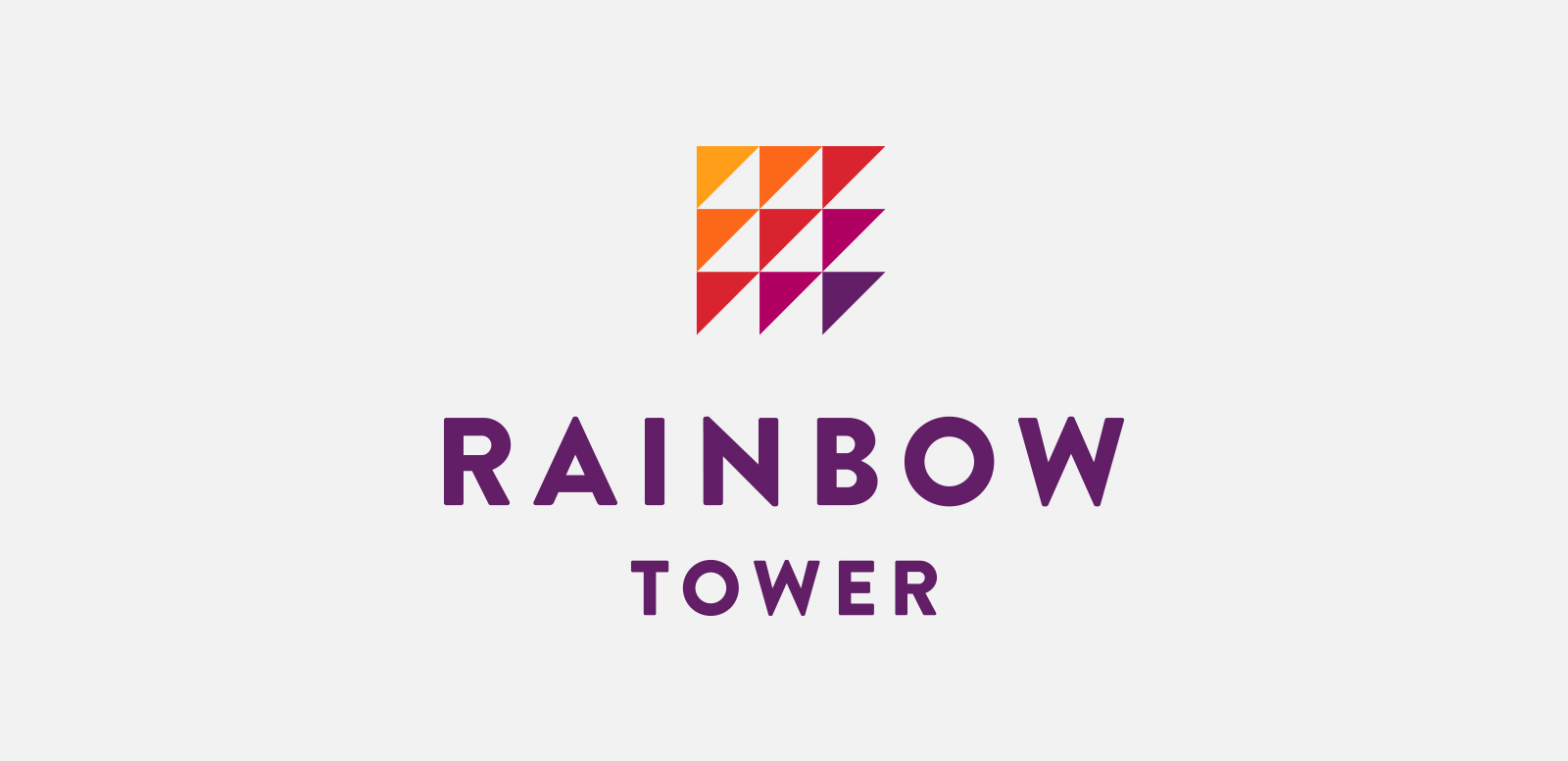 RAINBOW TOWER Logo for a premier beachfront experience at Hilton Hawaiian Village. Done at MVNP, 2016.