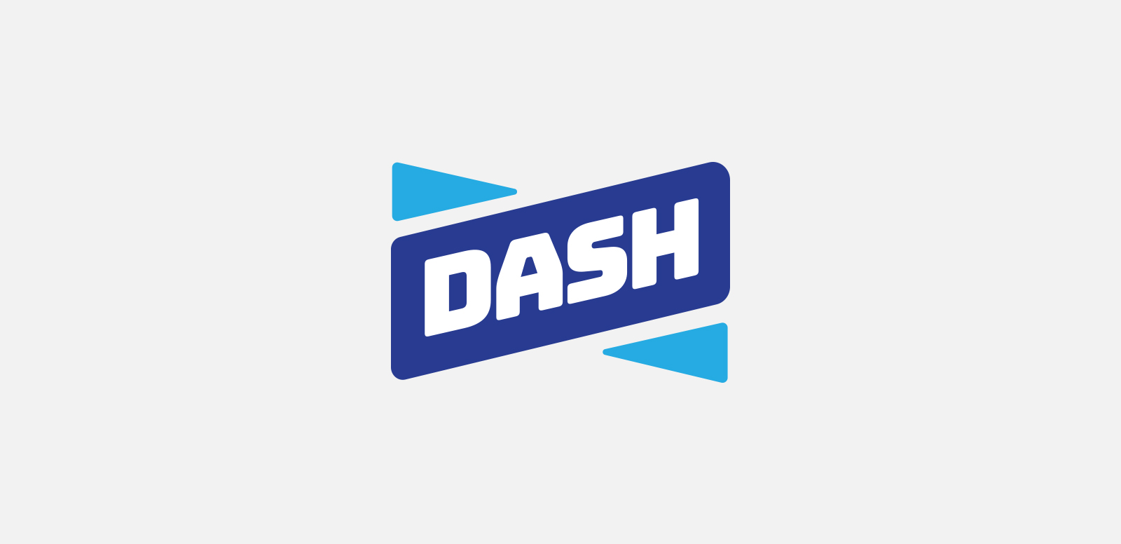 DASH Logo concept for a gas station convenience store. Done at MVNP, 2017.