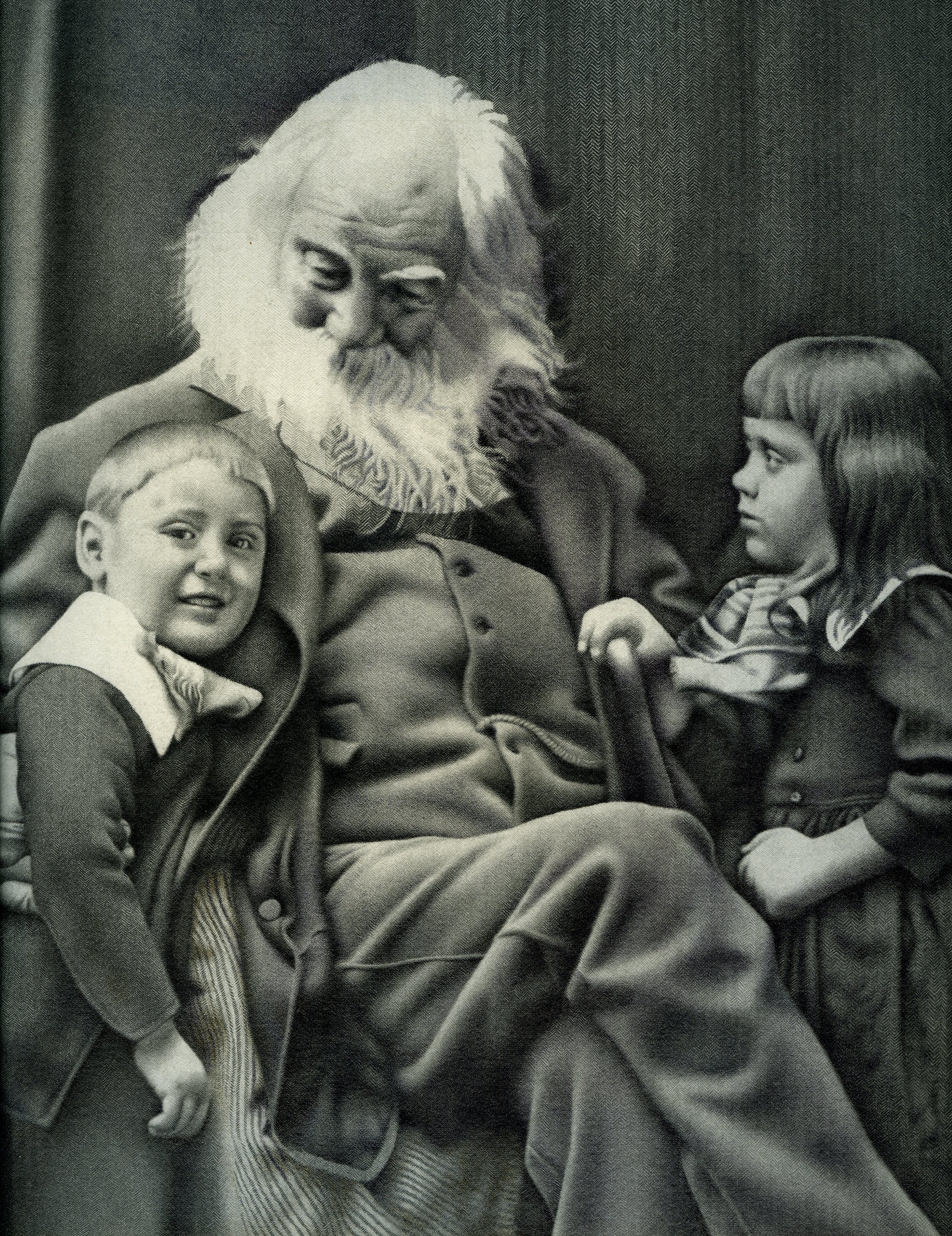 Walt Whitman & Kids {detail}