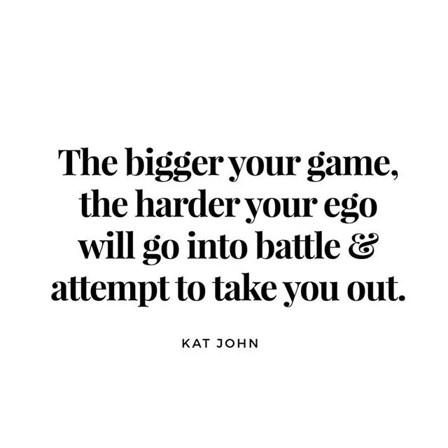 Buckle up buttercup, your ego doesn’t like growth or being put to the test for fear of failing. —

It’s easy to give up, throw in the towel and believe your dreams are too big for you. Most of the time it’s your ego having a field day with you. —

#beyondlimits #selfmastery
