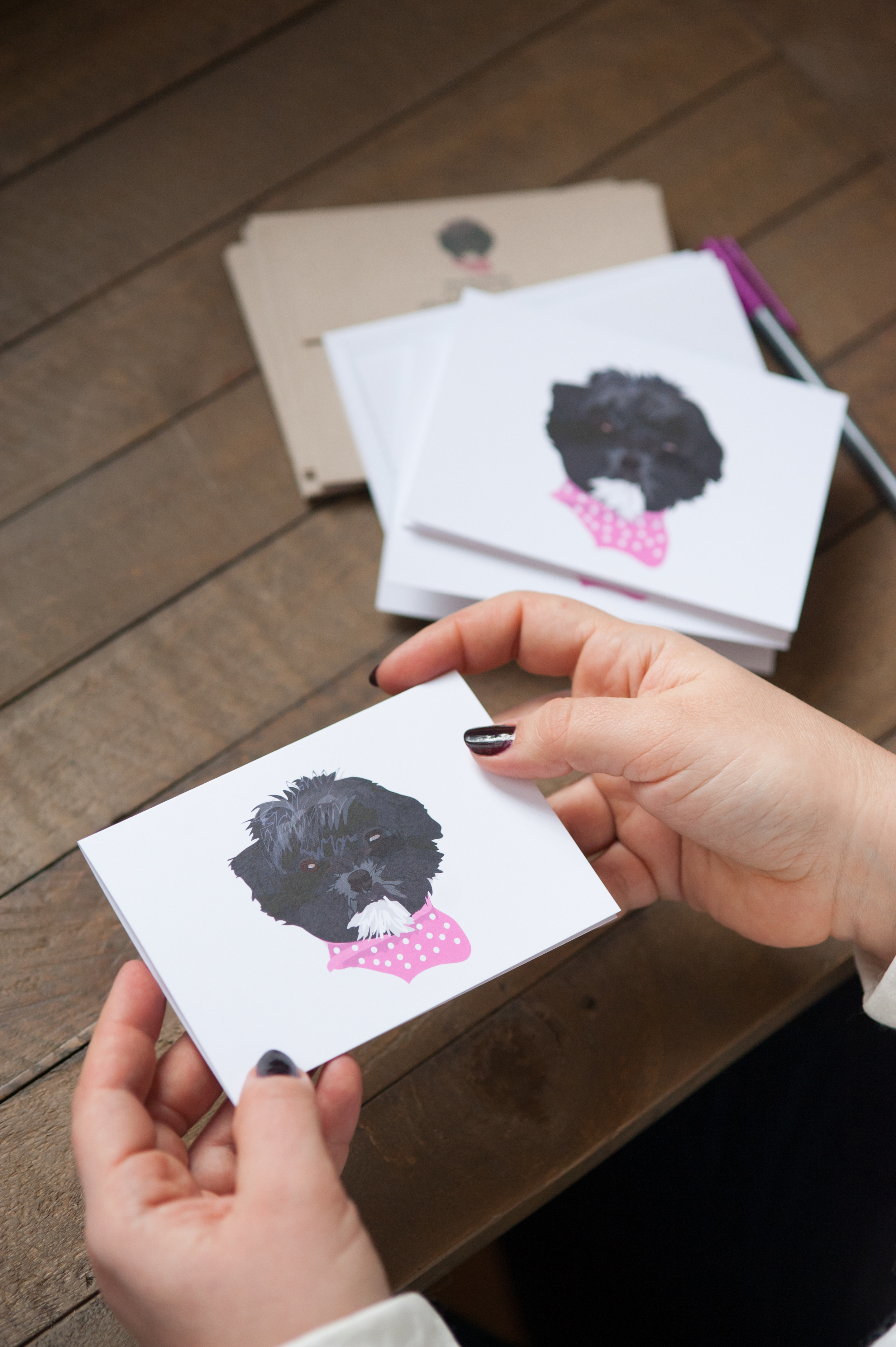 custom printed notecards