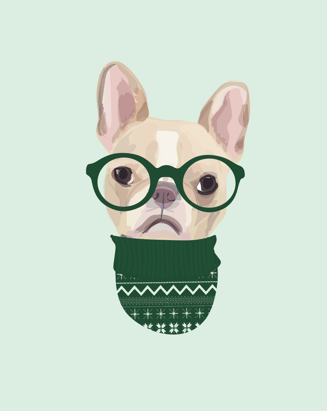 add an outfit to your pet portrait 