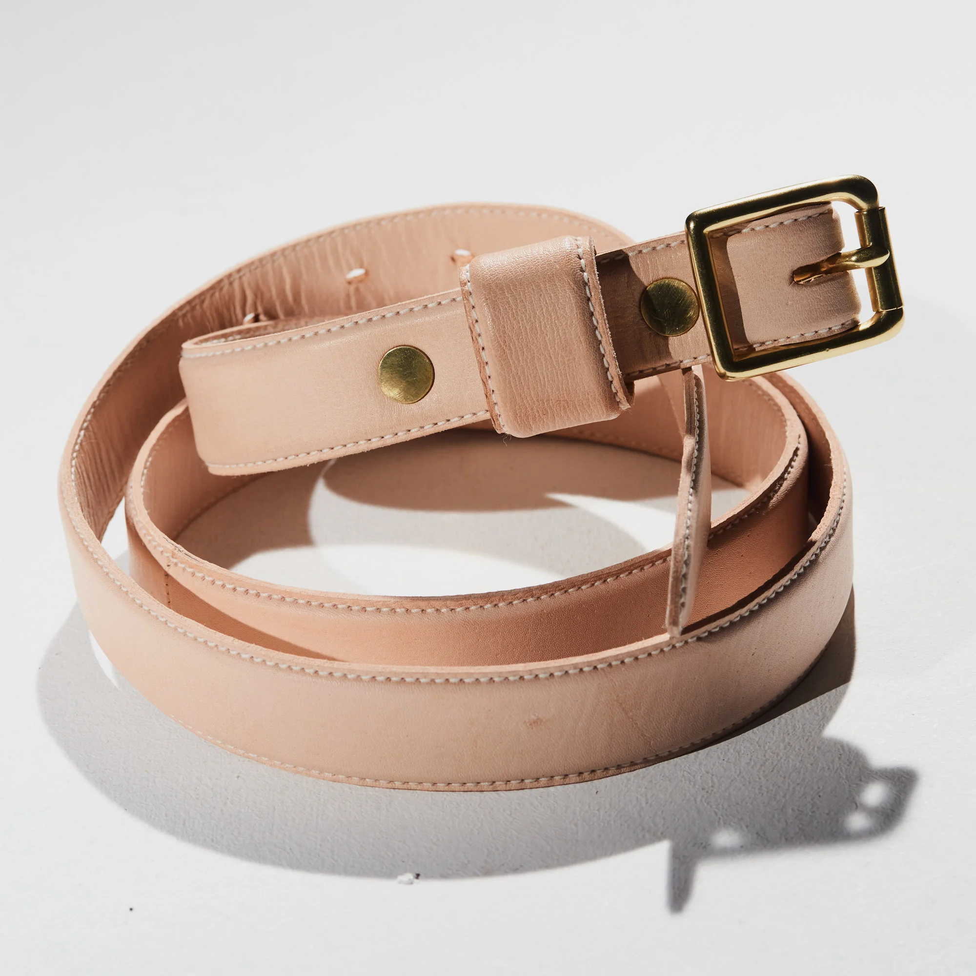 kangaroo leather belt