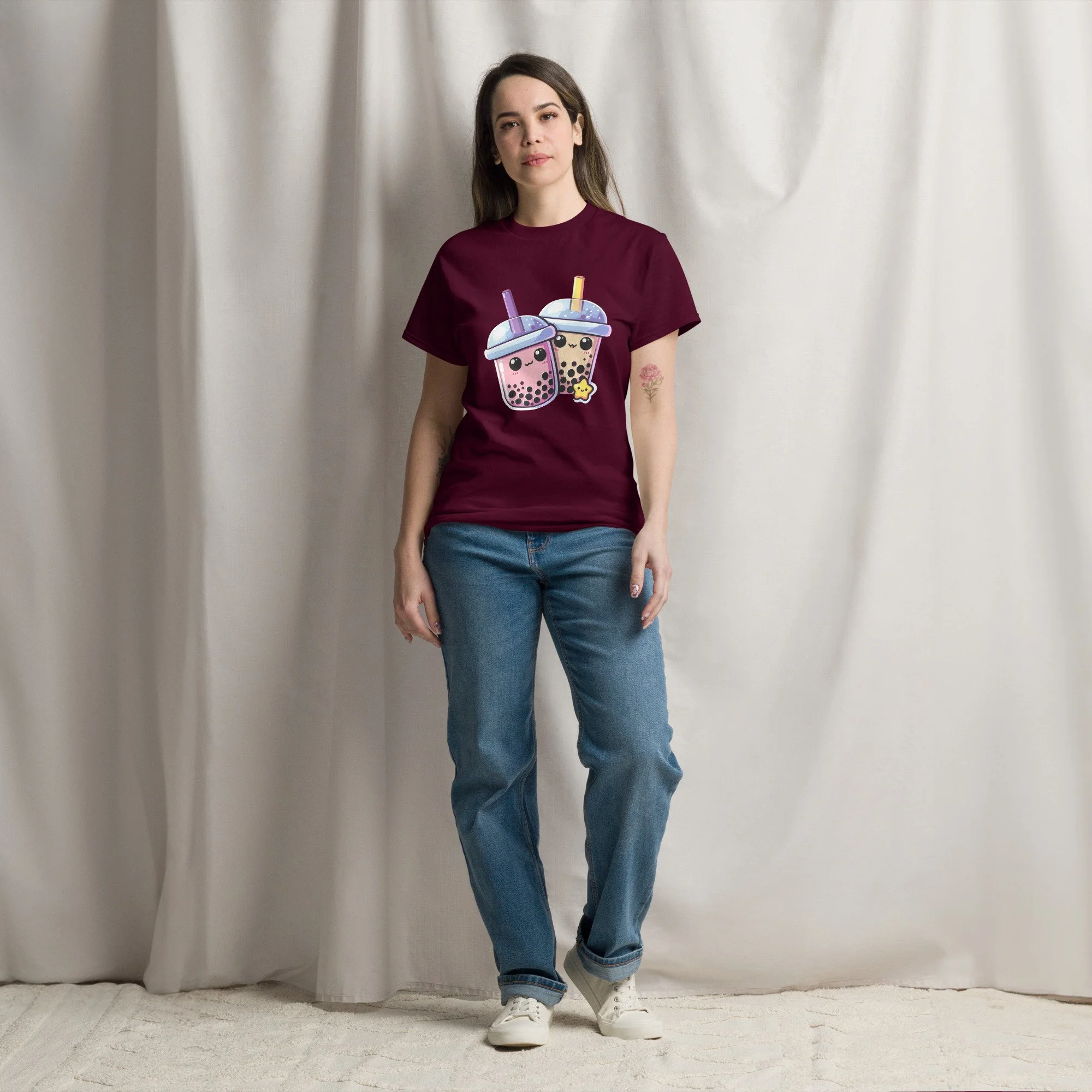 unisex-classic-tee-maroon-front-66cbe61ae5c28.jpg