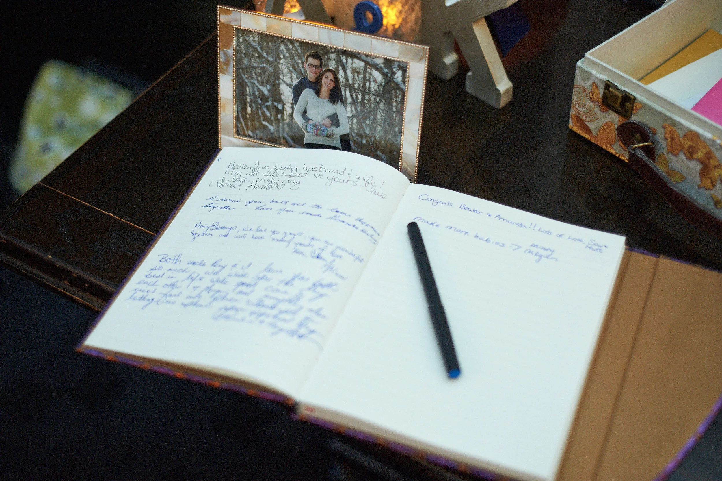 The Sign in Book
