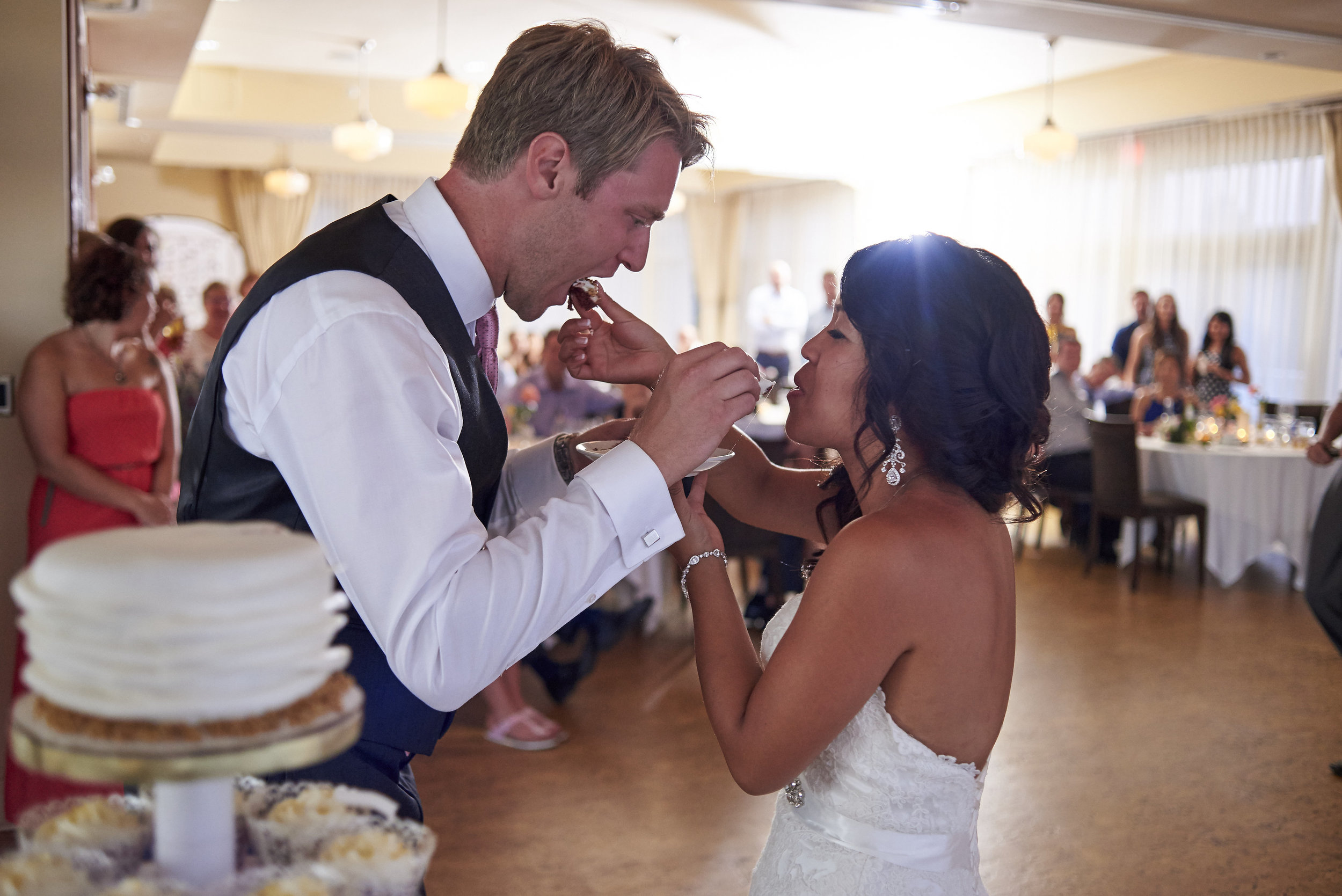 The wedding cake