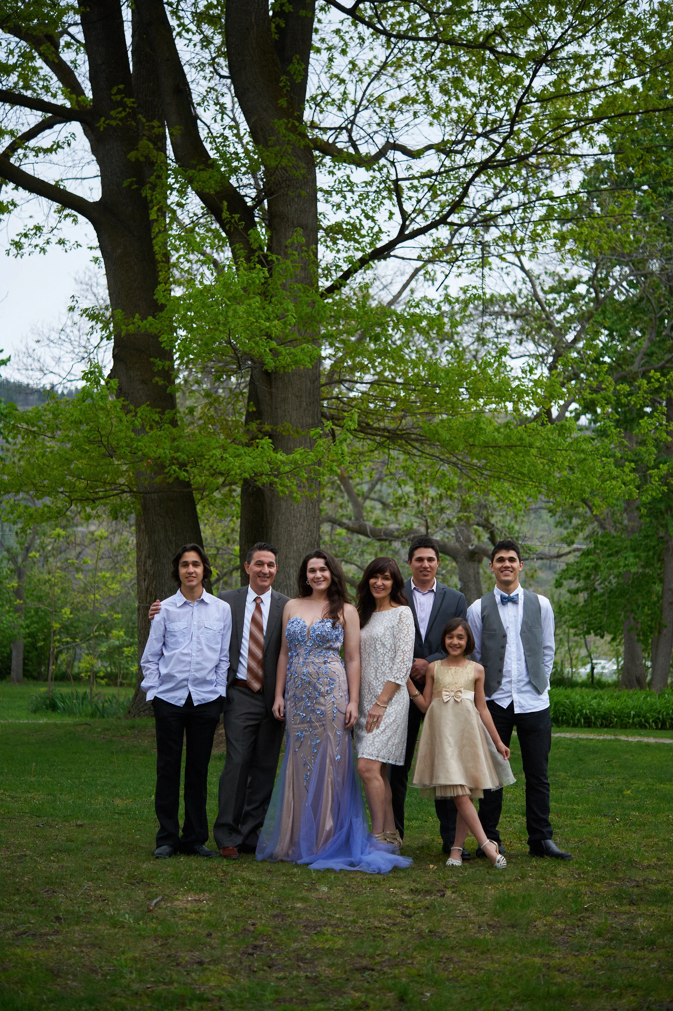 The family portrait long shot