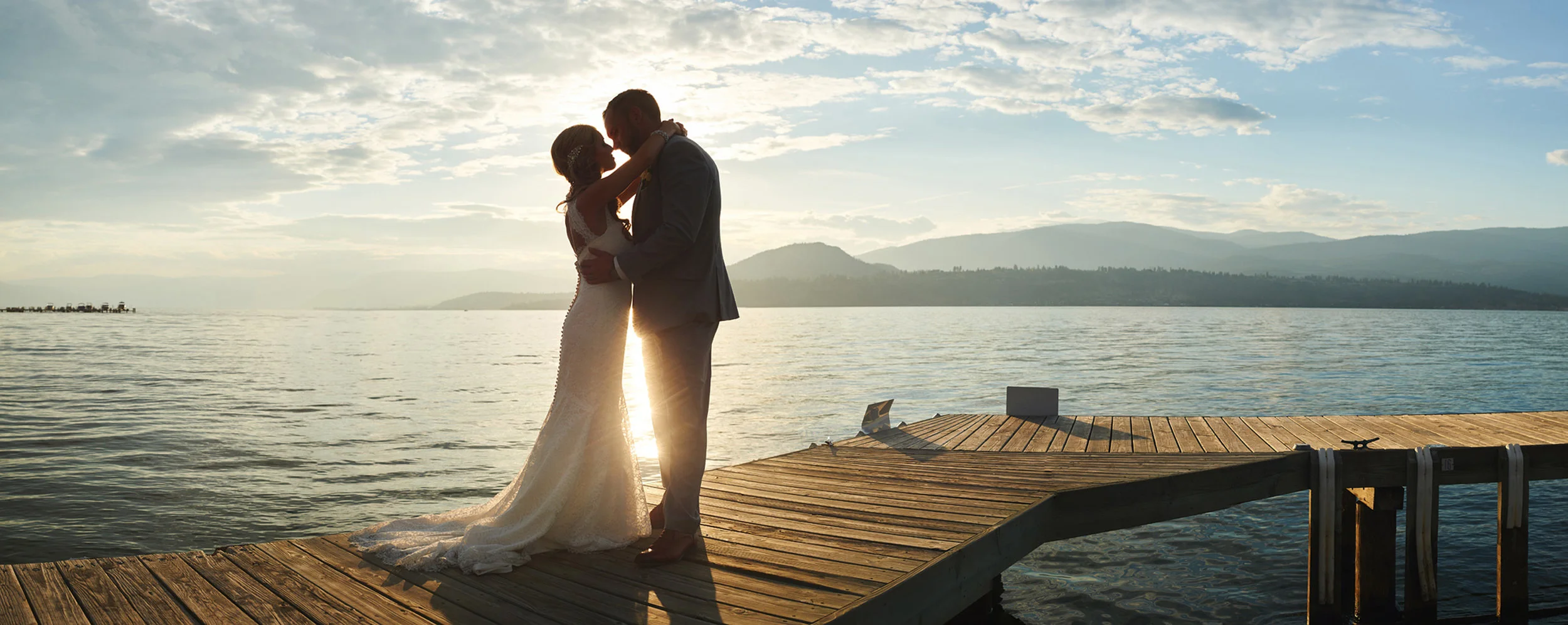 Kelowna Wedding formals on okanagan lake