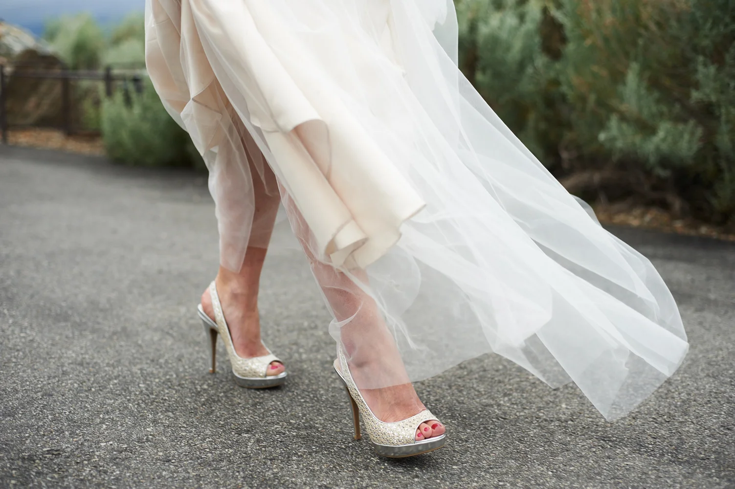 bride walking down the aisle