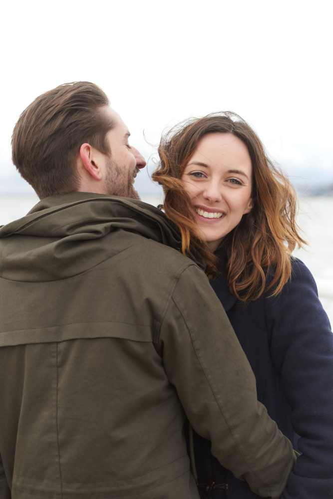 engagement session in the fall