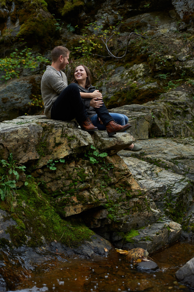 rocky engagement session