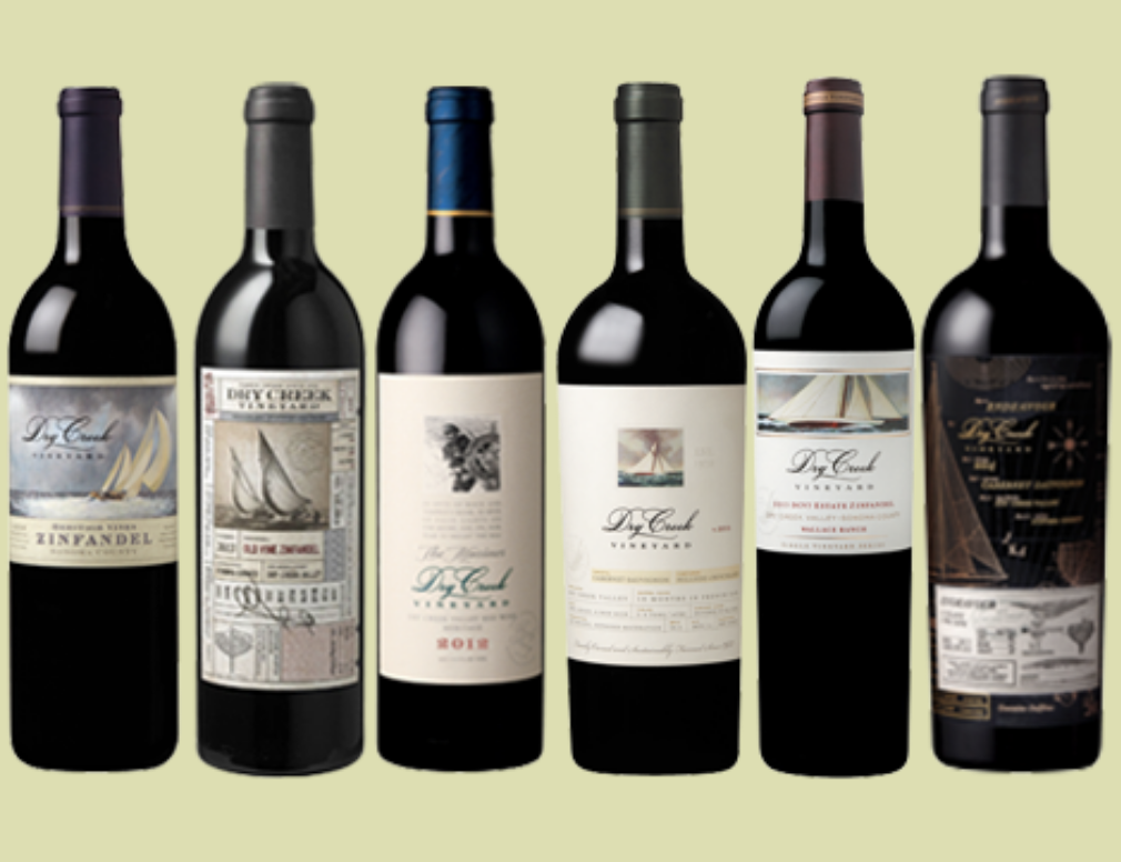 6 Bottles of Dry Creek Valley Zinfandel (2016 Vintage)