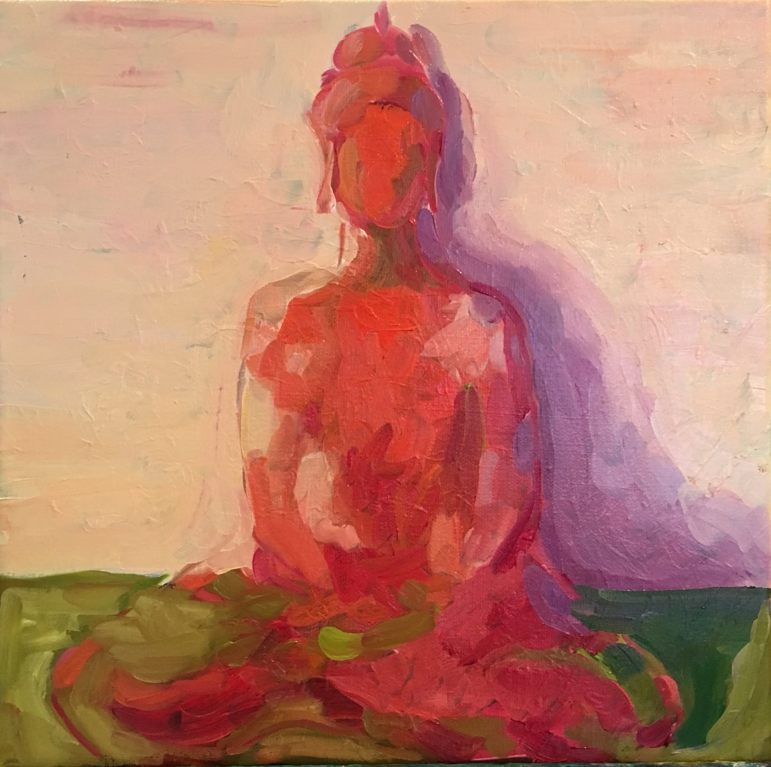 Orange Buddha