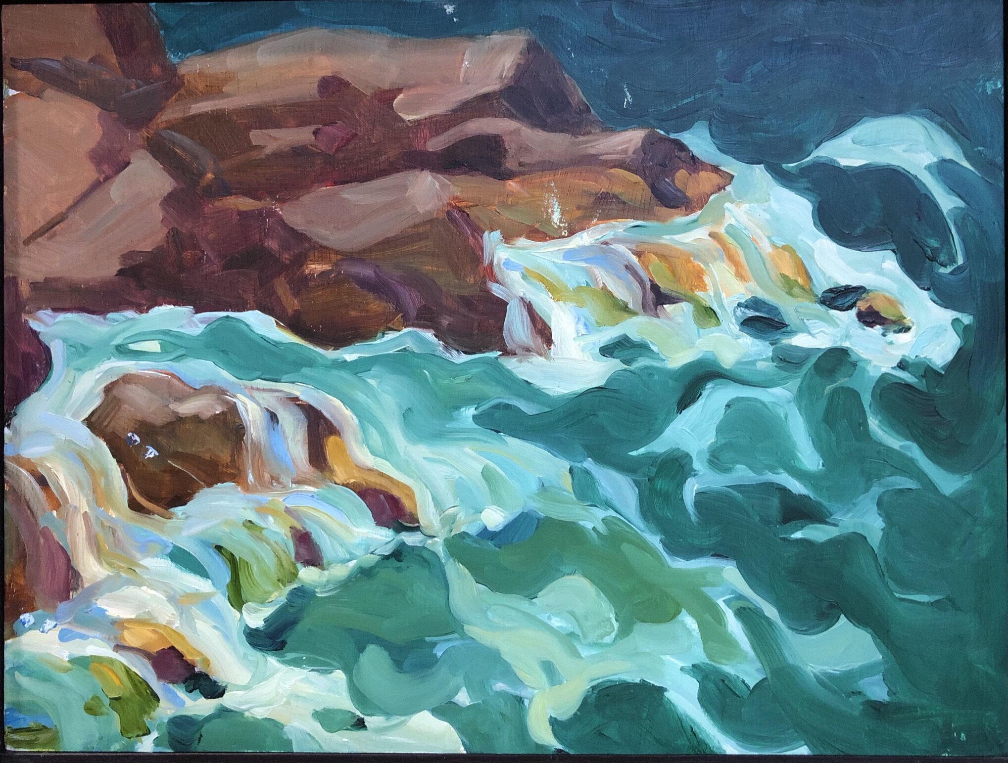 Appledore waves