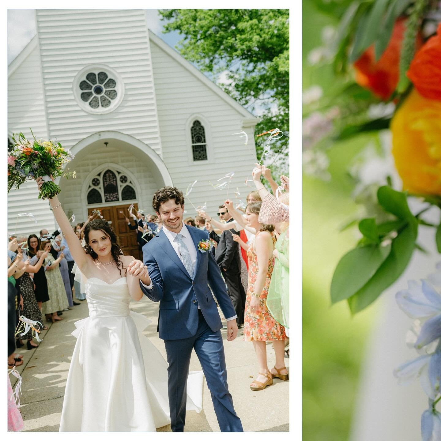 A pretty sneak peek of Stephanie &amp; Dylan&rsquo;s happiest day at their church and @hauevalley 🥂💍❤️ We are kind of obsessed. 😍 

The amazing team we worked with: 
@flawlessfestivities @weddingsby.sarah  @poppyflowersco @spinsocietydjs