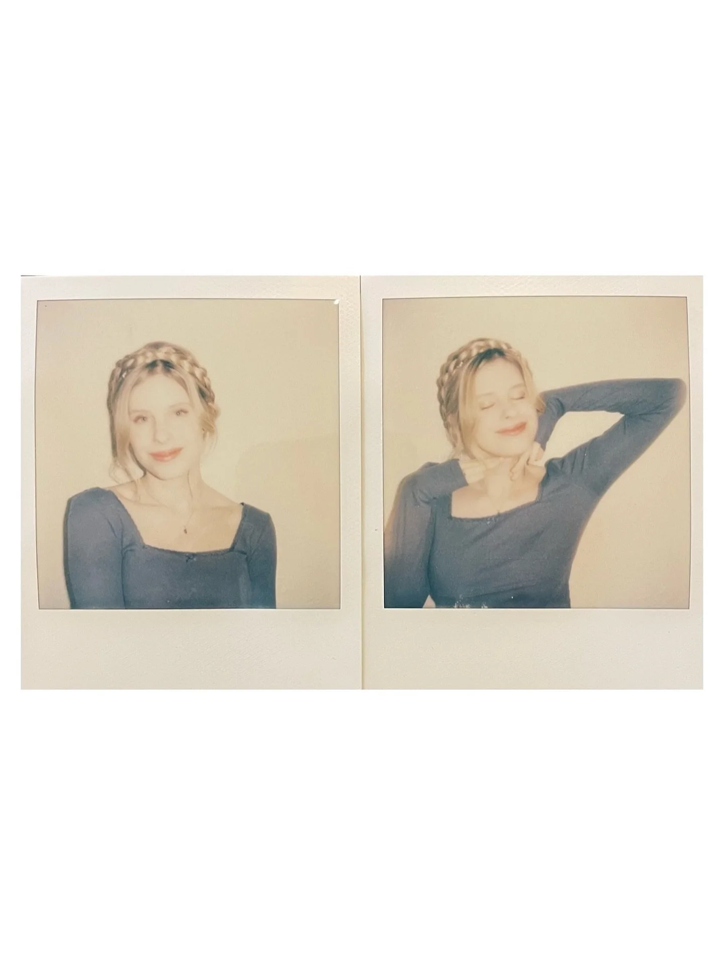 Saturday Polaroids of Emma. Our email queen, hype queen and all around wedding magician. If you&rsquo;ve met her you know what I&rsquo;m talking about 🫶🏼

&bull;
&bull;
&bull;
#polaroid #polaroidphotography #film #filmphotography #analog #weddingph