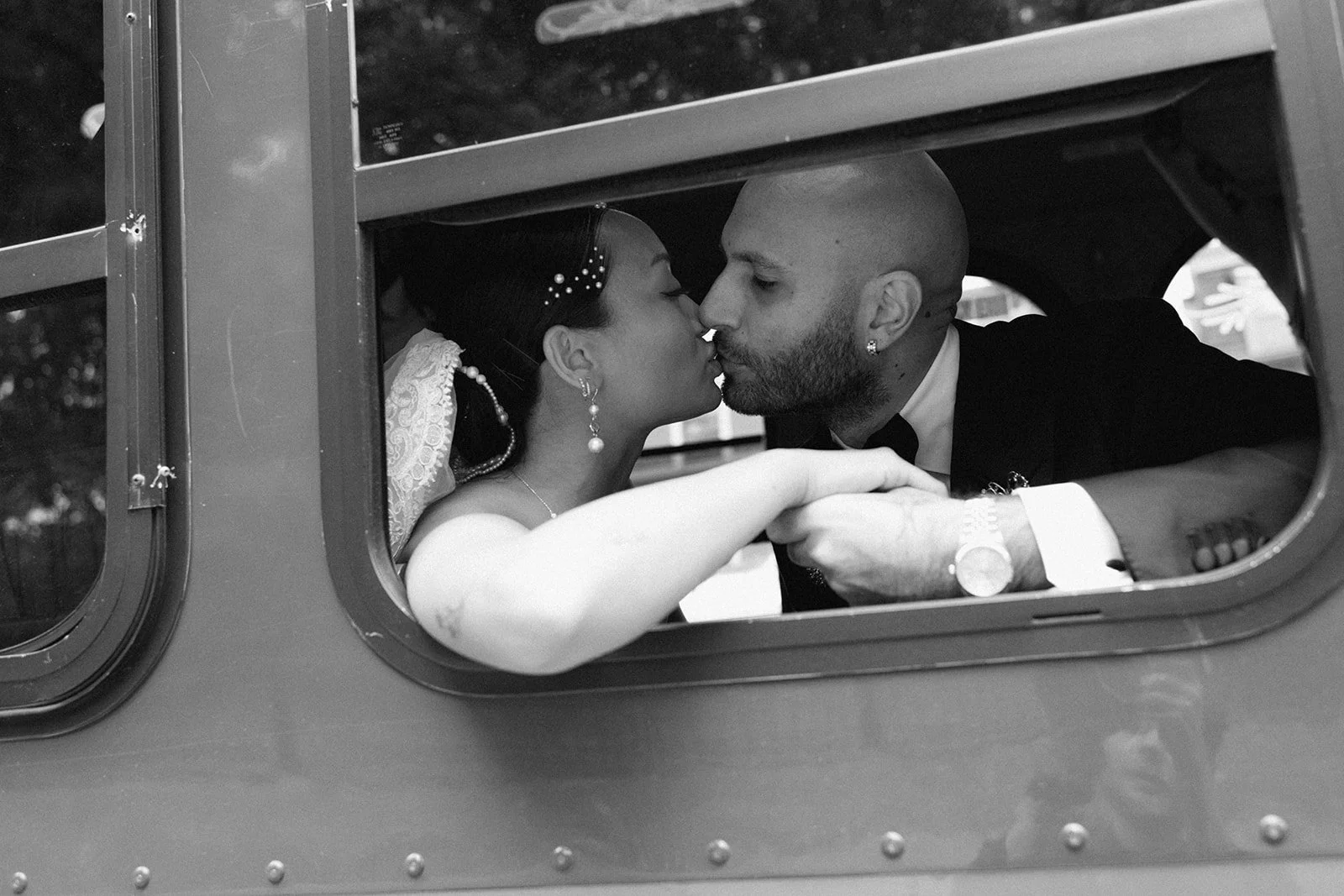 St. Louis Wedding Photographer The Marions Newlywed Portraits Lafayette Square Park