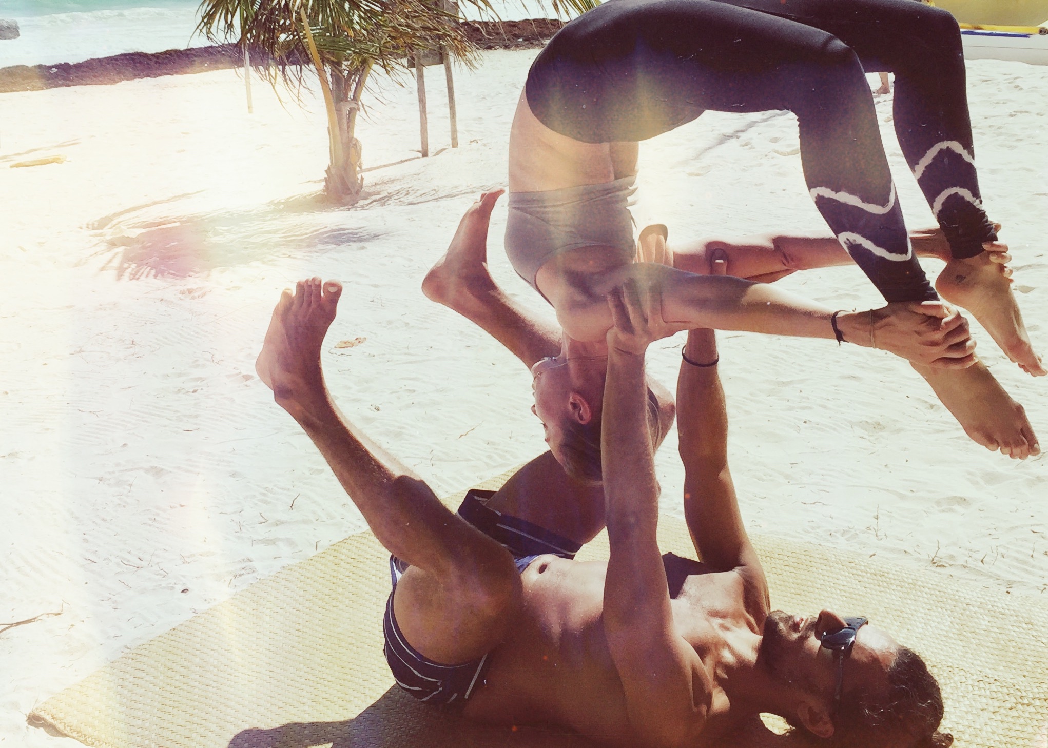 a little afternoon acro yoga with Olivier David