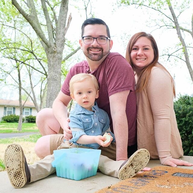 Happy Easter from our family to yours!🌷
He is risen!!!✝️
.
#easter2020 #heisrisen #stlphotographer