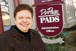 -Carol Simler, President & CEO of DuPage PADS