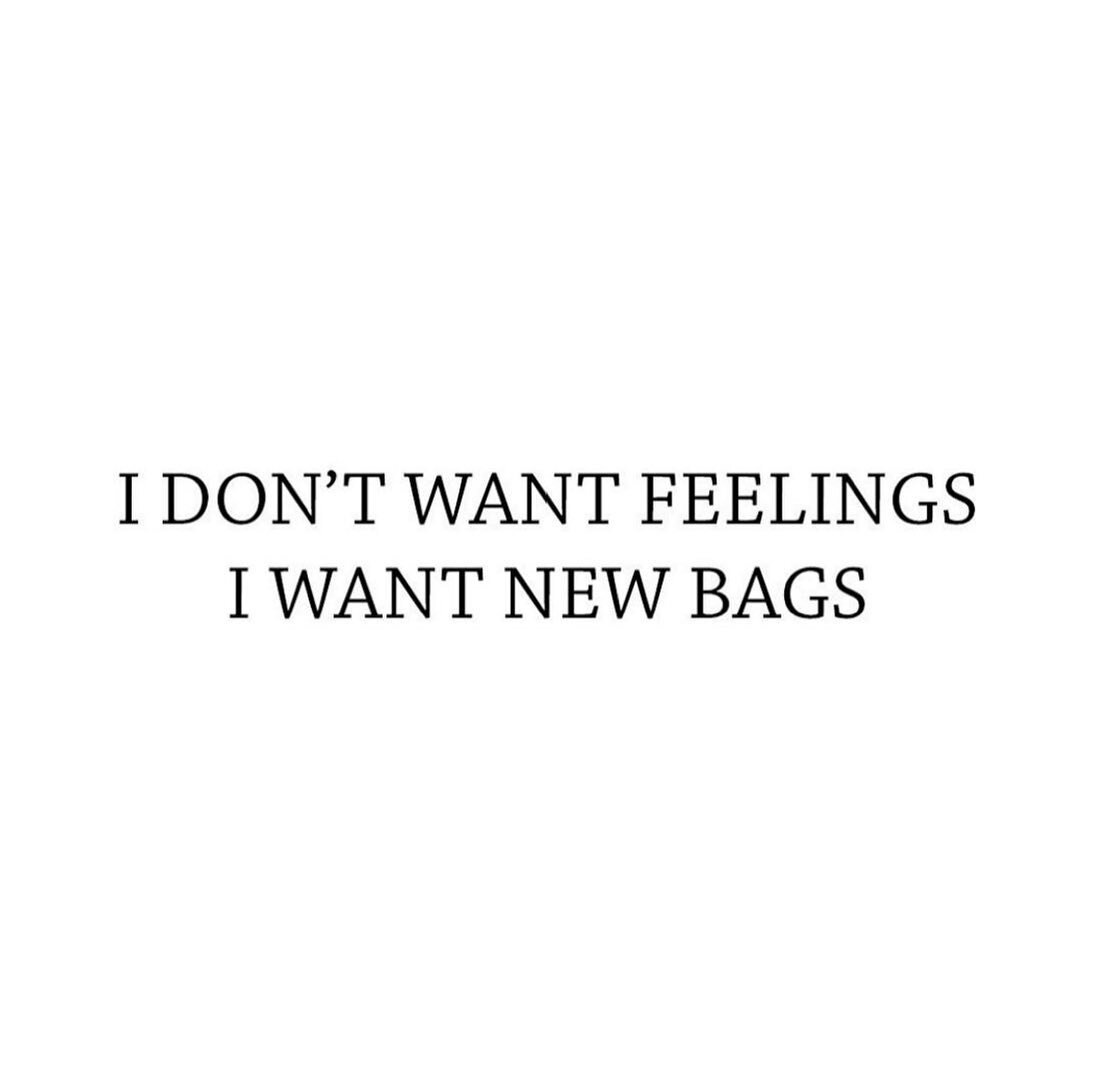 Y&rsquo;a pretty much! 👜