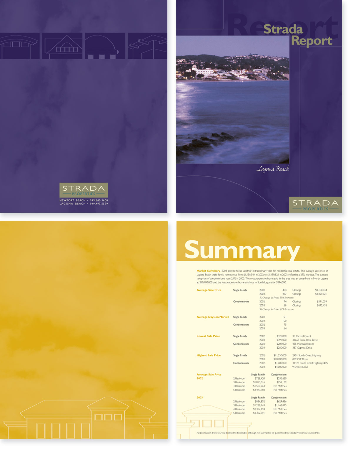 Strada Report Booklet