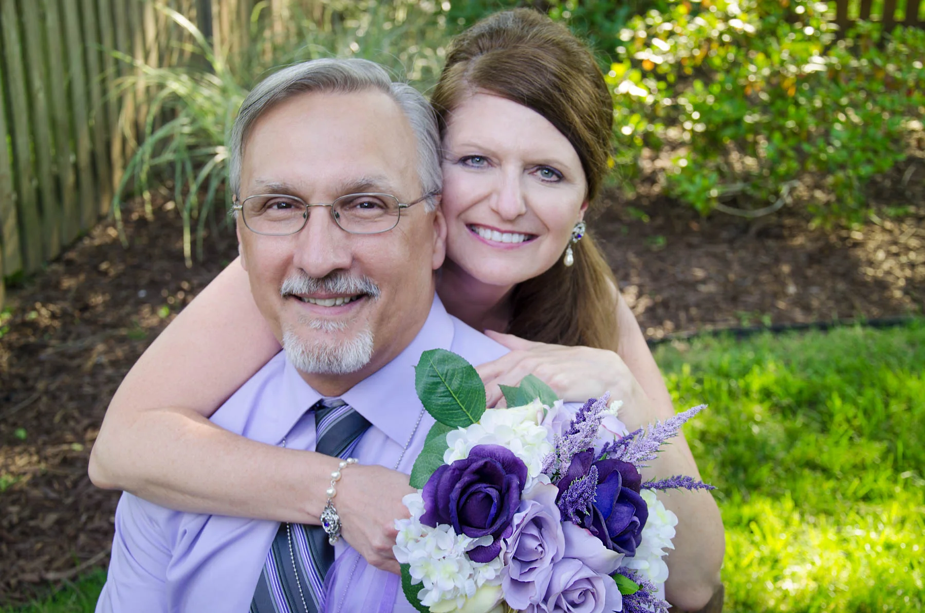 Cindy and Jim's Wedding Day.