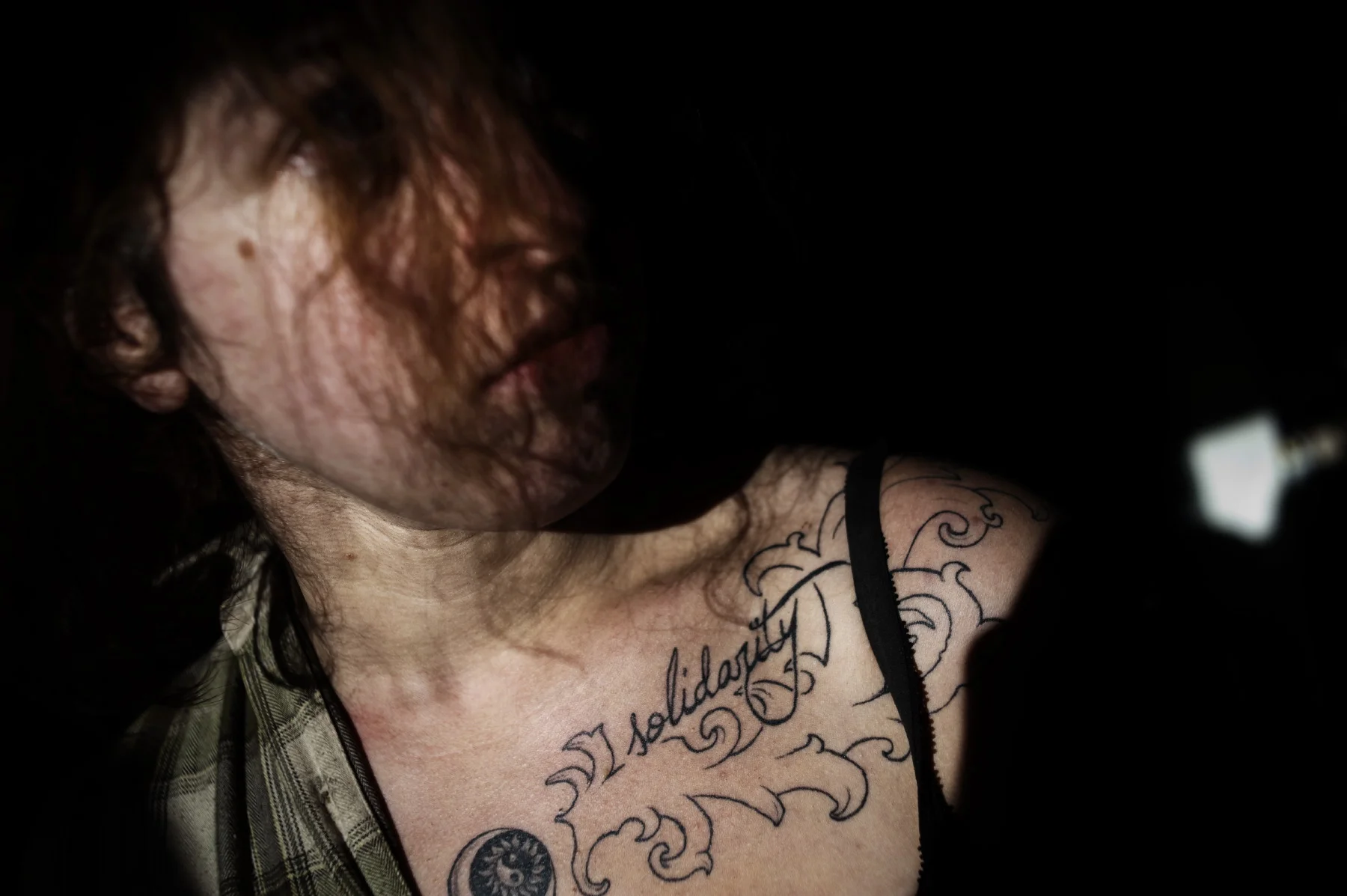  Activist Bridgette O' Brien in the headquarter of the Climate Ground Zero campaign in&nbsp; Rock Creek&nbsp;&nbsp;&nbsp;&nbsp;&nbsp;&nbsp;&nbsp;&nbsp;&nbsp;&nbsp;&nbsp;&nbsp;&nbsp;&nbsp;&nbsp;&nbsp;&nbsp;&nbsp;&nbsp;&nbsp;&nbsp;&nbsp;&nbsp;&nbsp;&nb