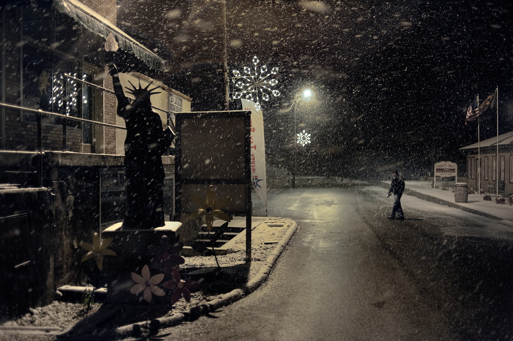  Matewan, Mingo Co., West Virginia, September 2010 - Mingo County is a place of hystorical significance for coal miners and Unions on the account of The Battle of Matewan (also known as the Matewan Massacre) . It was a shootout in the town of Matewan