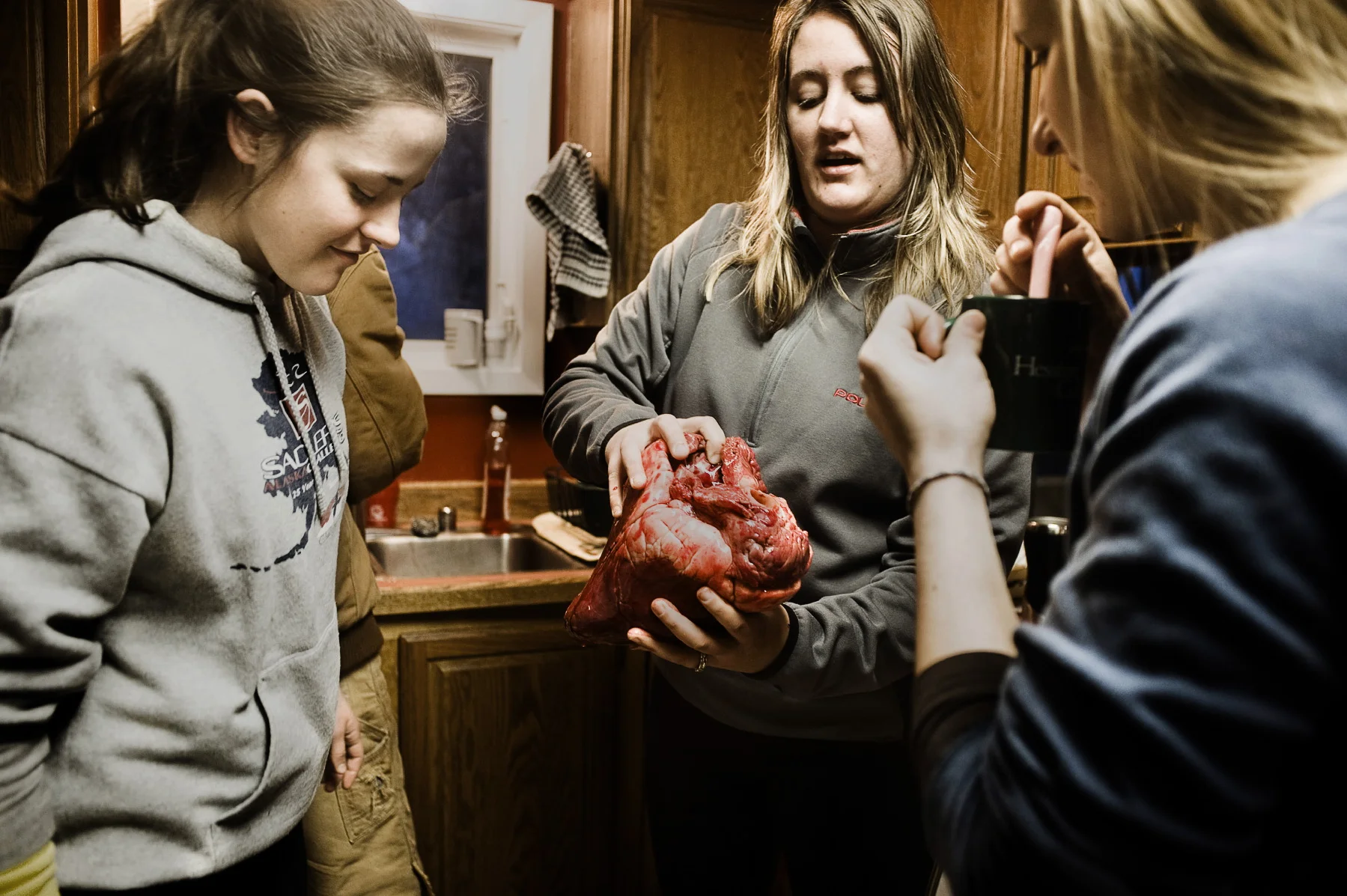 Margot and Kelly live in a house provided by the church.They subscribed to the roadkill program a couple of weeks before their first moose.&nbsp;&nbsp;&nbsp;&nbsp;&nbsp; 