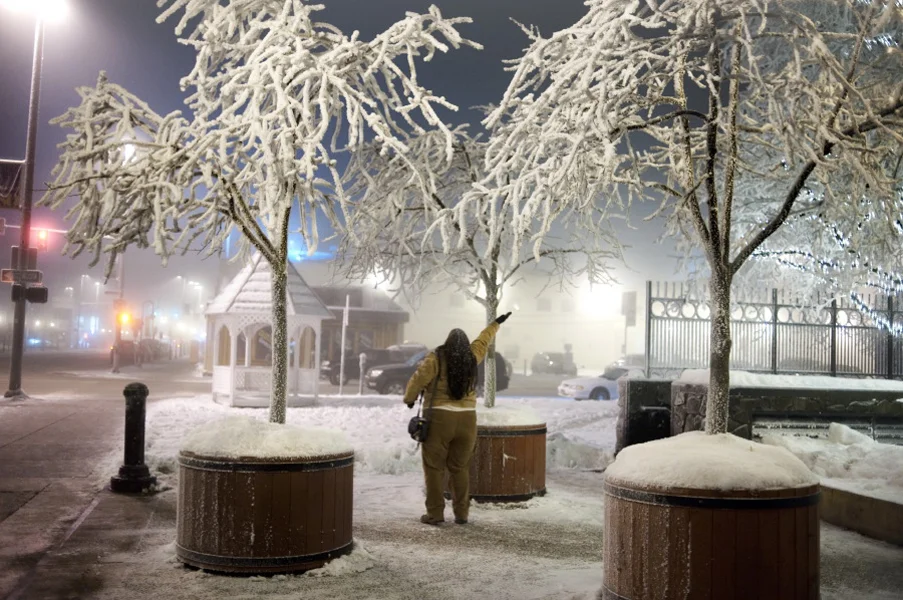  Anchorage. Street scene. 