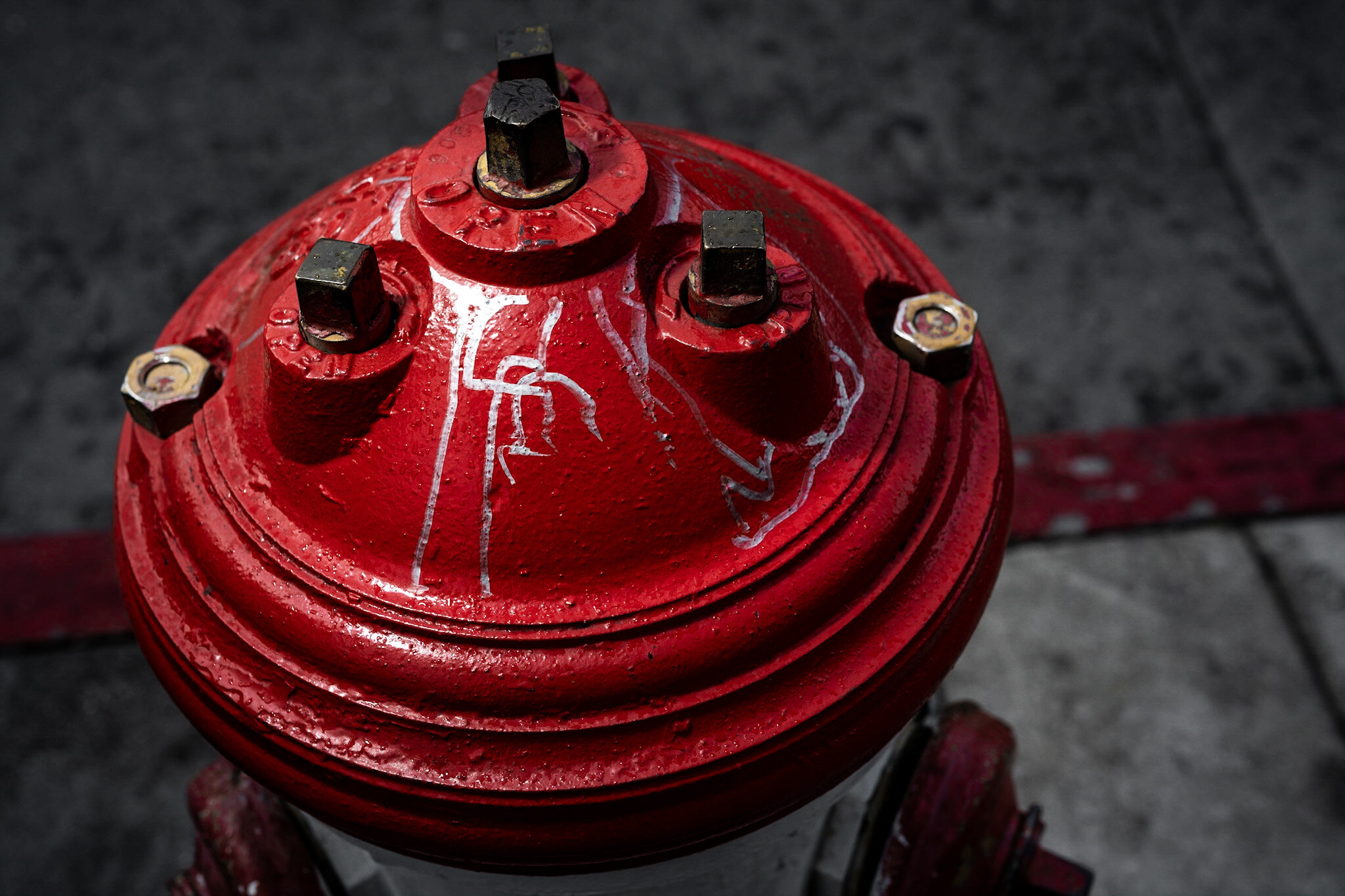 Hydrant in Red